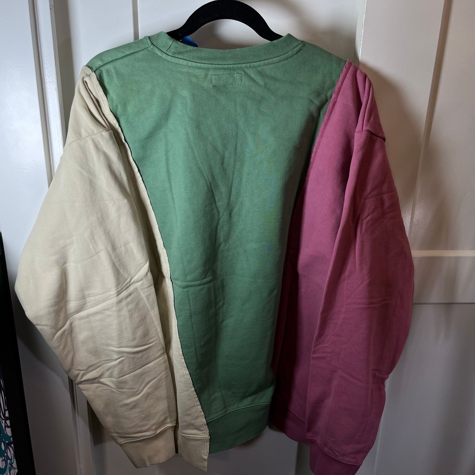 Market •NWT• Ma®ket Studios MARKET Tri-Split Crewneck •Men’s Large Size US L / EU 52-54 / 3 - 5 Thumbnail