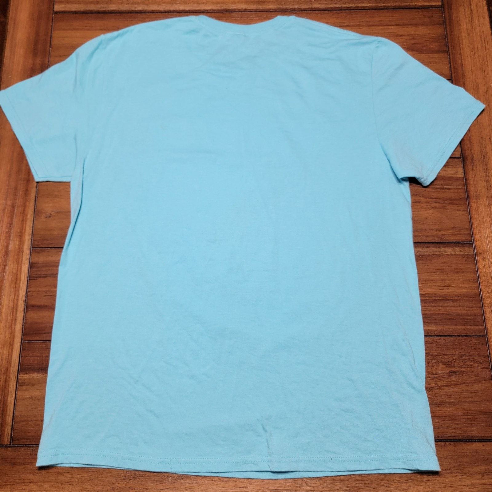 Jerzees Miami Beach Blue Unisex Tee Miami Vice Bee Spoof- Size Large Size US L / EU 52-54 / 3 - 3 Thumbnail