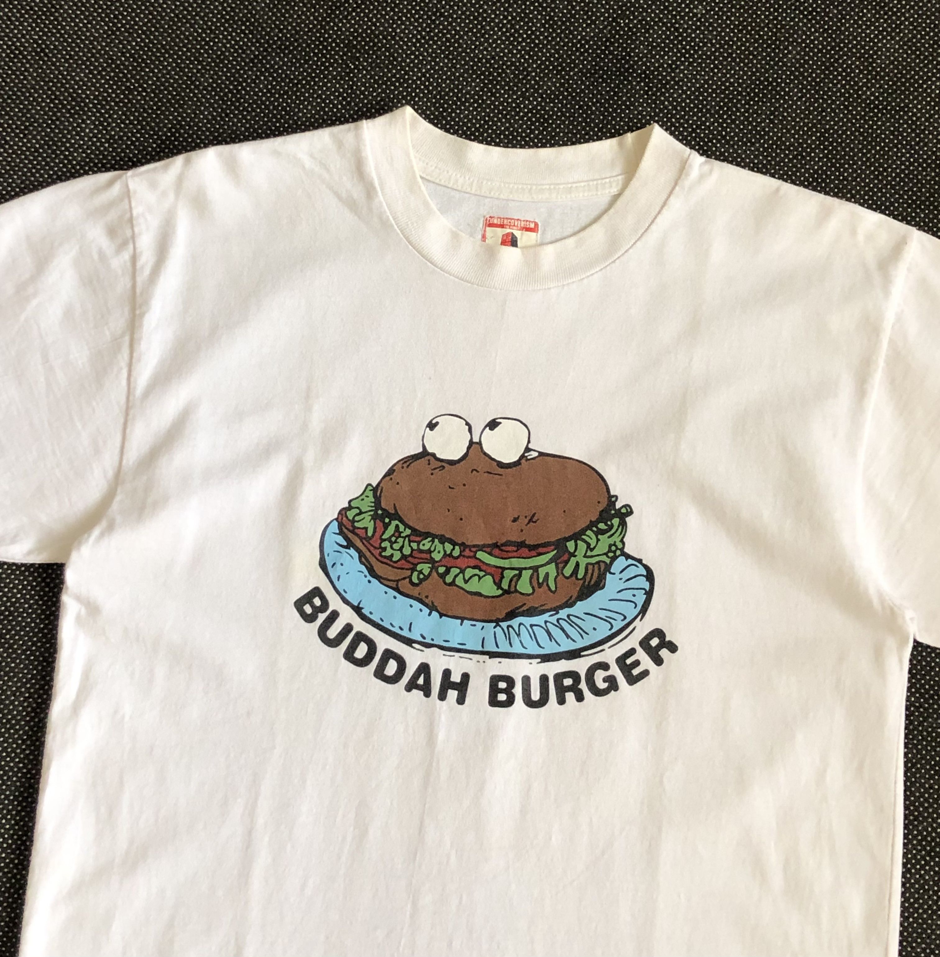 Undercover RARE🔥SS02 UNDERCOVERISM FOR REBELS BUDDAH BURGER S/S T Size US M / EU 48-50 / 2 - 3 Thumbnail