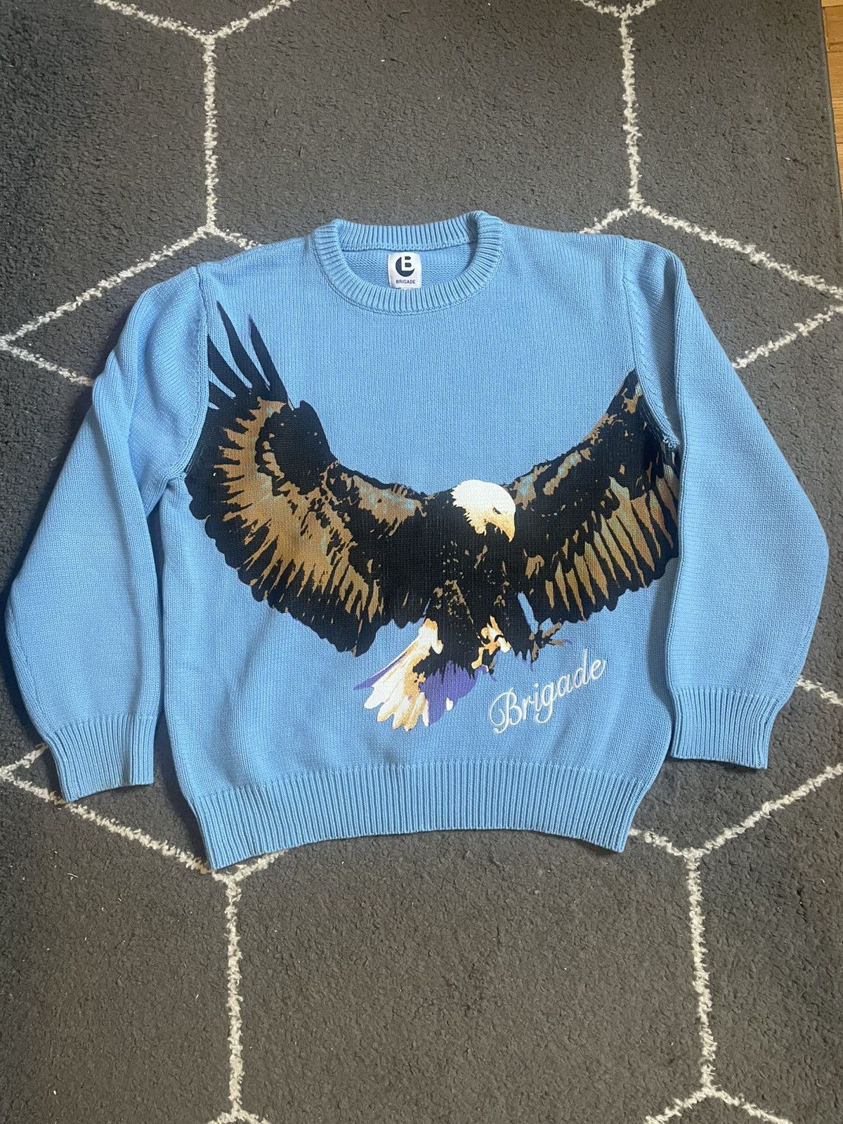 Brigade Rare Brigade Eagle Knit Sweater Size US M / EU 48-50 / 2 - 1 Thumbnail