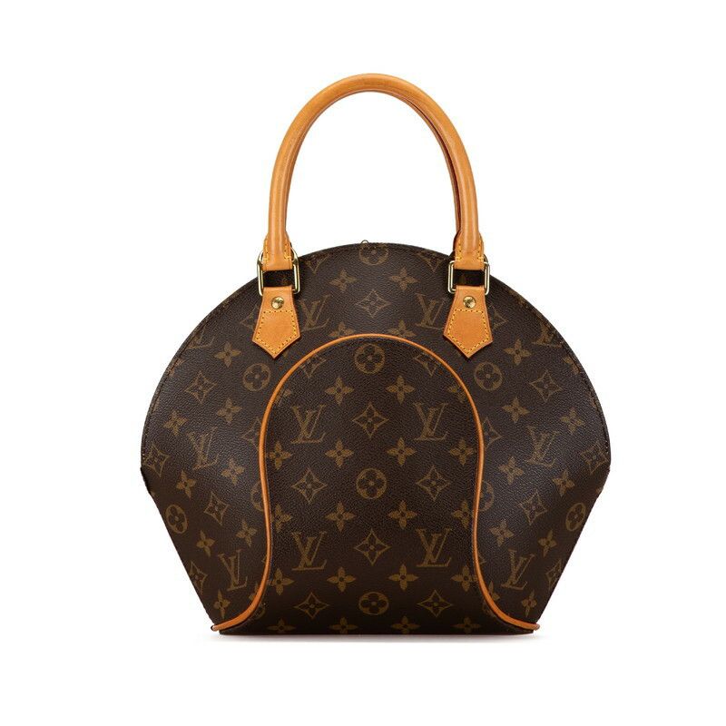 Louis Vuitton Louis Vuitton Louis Vuitton Monogram Ellipse PM Handbag M51127 Brown PVC Leather Canvas Handbag M51127 in Very Good Condition Size ONE SIZE - 1 Thumbnail