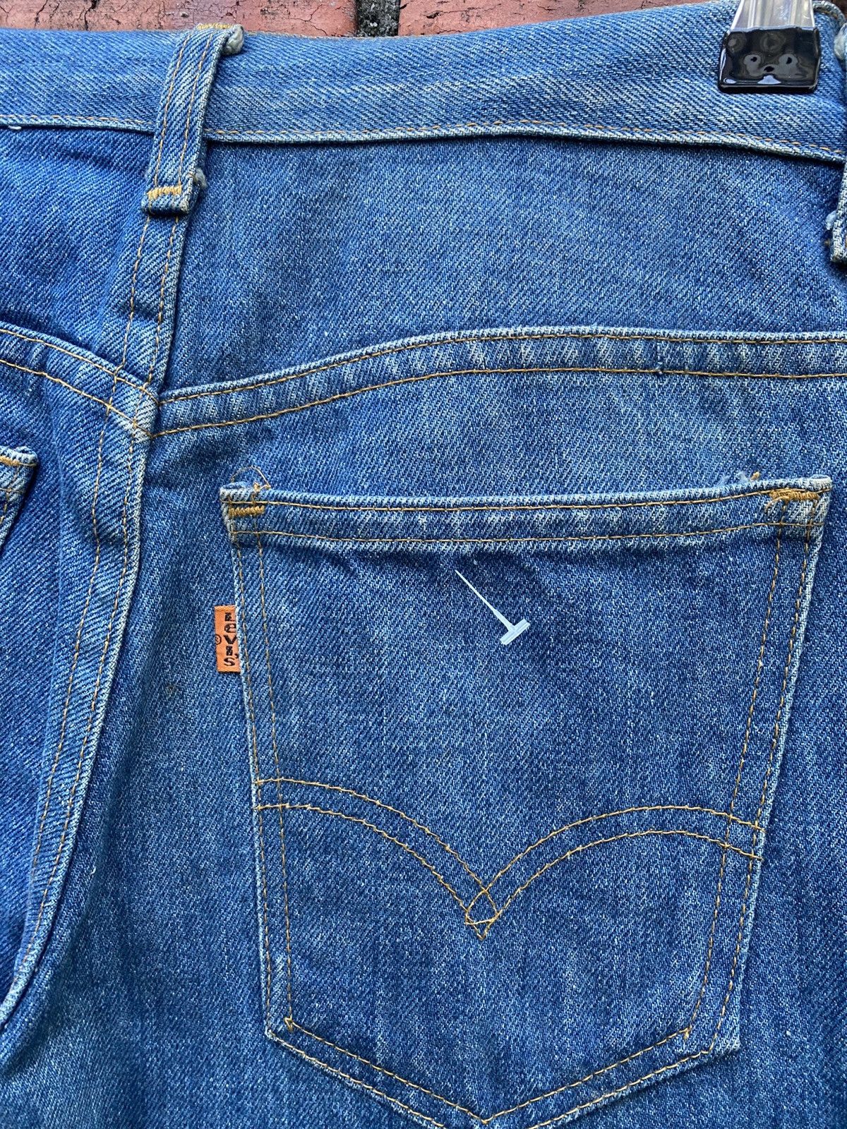 Levi's Vintage Clothing W31x30 Vintage levi's 646 flare orange tab talon zipper Size US 31 - 3 Thumbnail