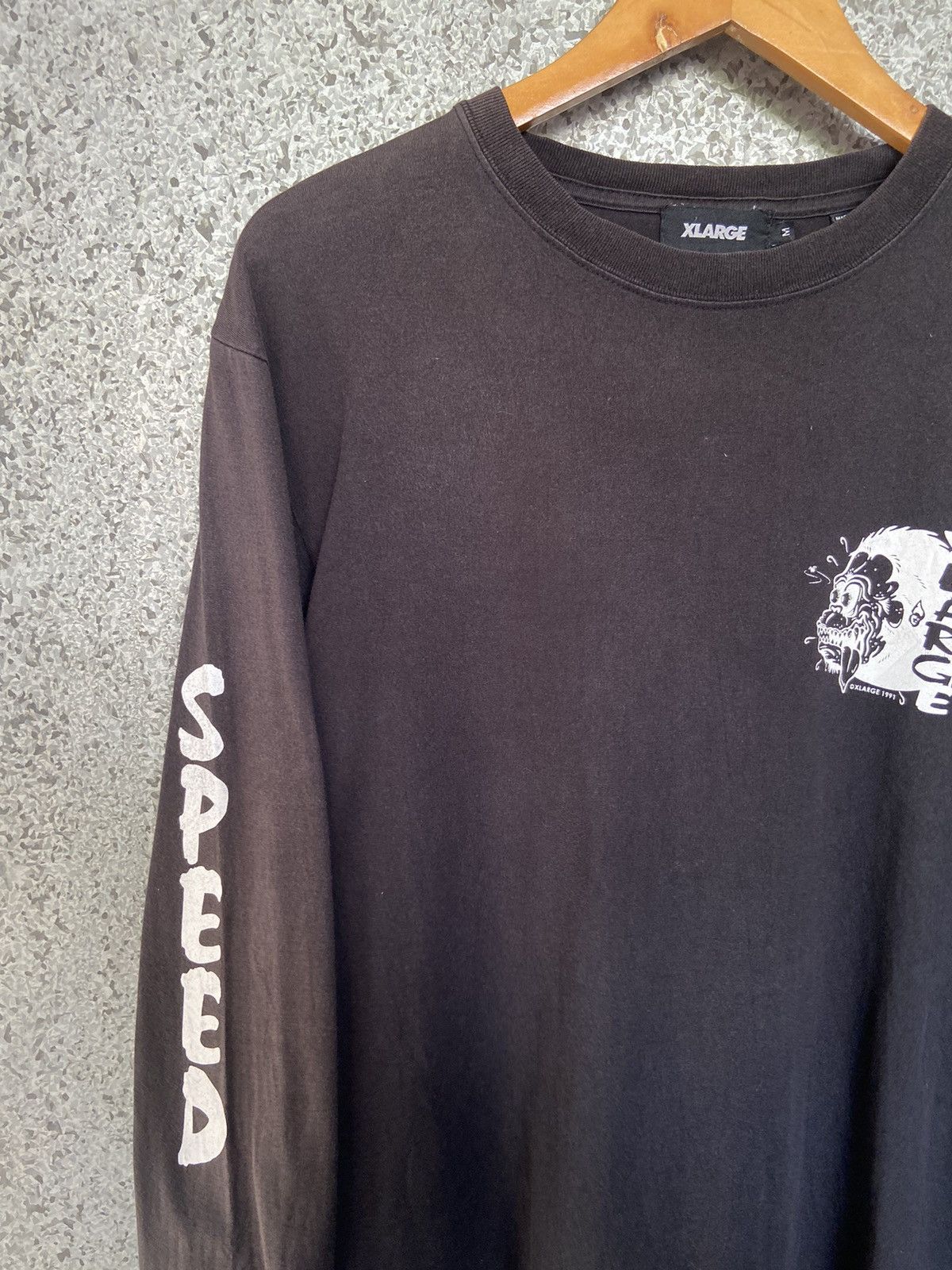 Demon 🔥 Vtg 90s Vintage X Large t shirt long sleeve speed demon Size US M / EU 48-50 / 2 - 7 Thumbnail