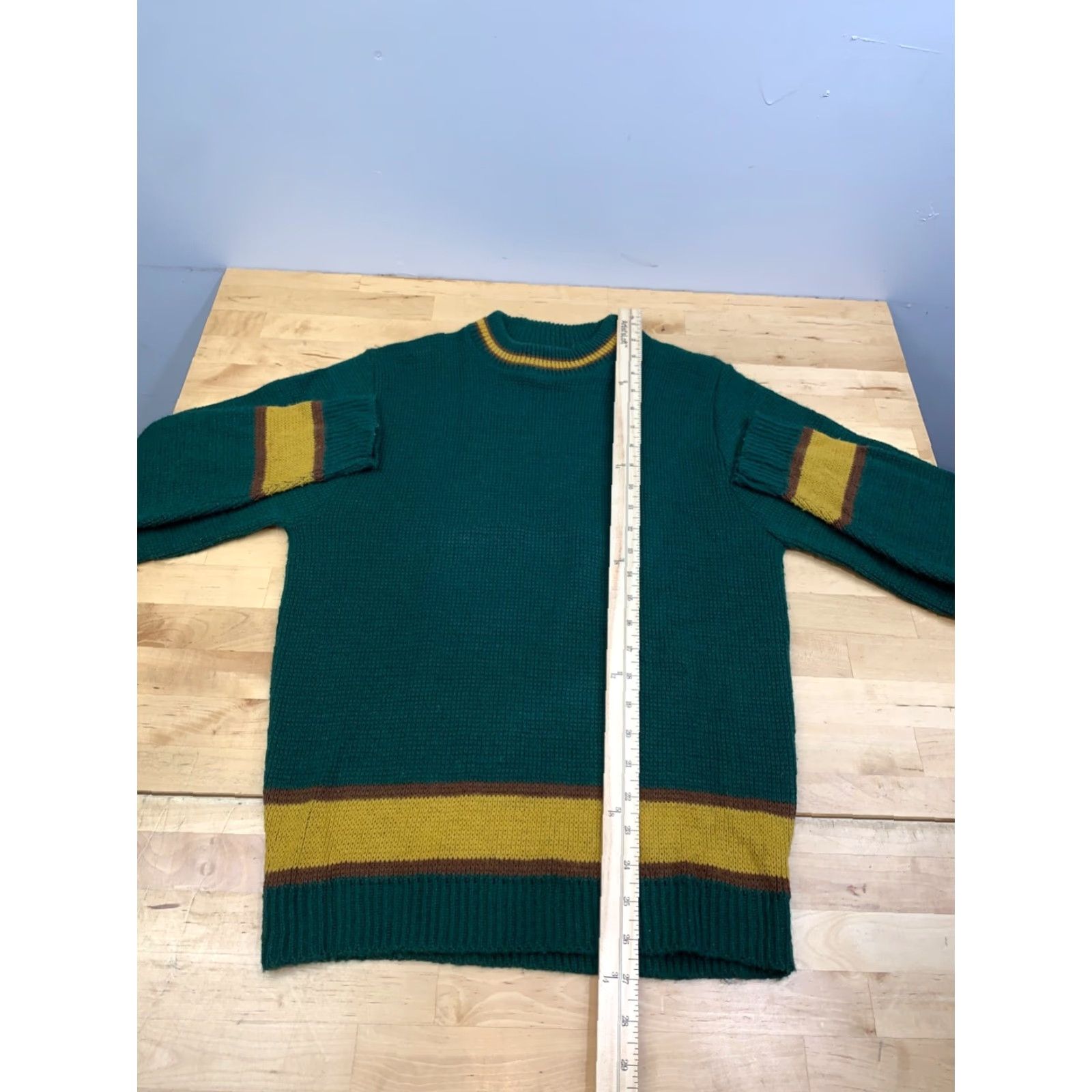 Vintage Vintage Kandahar Deluxe Sweater Mens S Green Stretch Casual Pullover 12569 Size US S / EU 44-46 / 1 - 3 Thumbnail