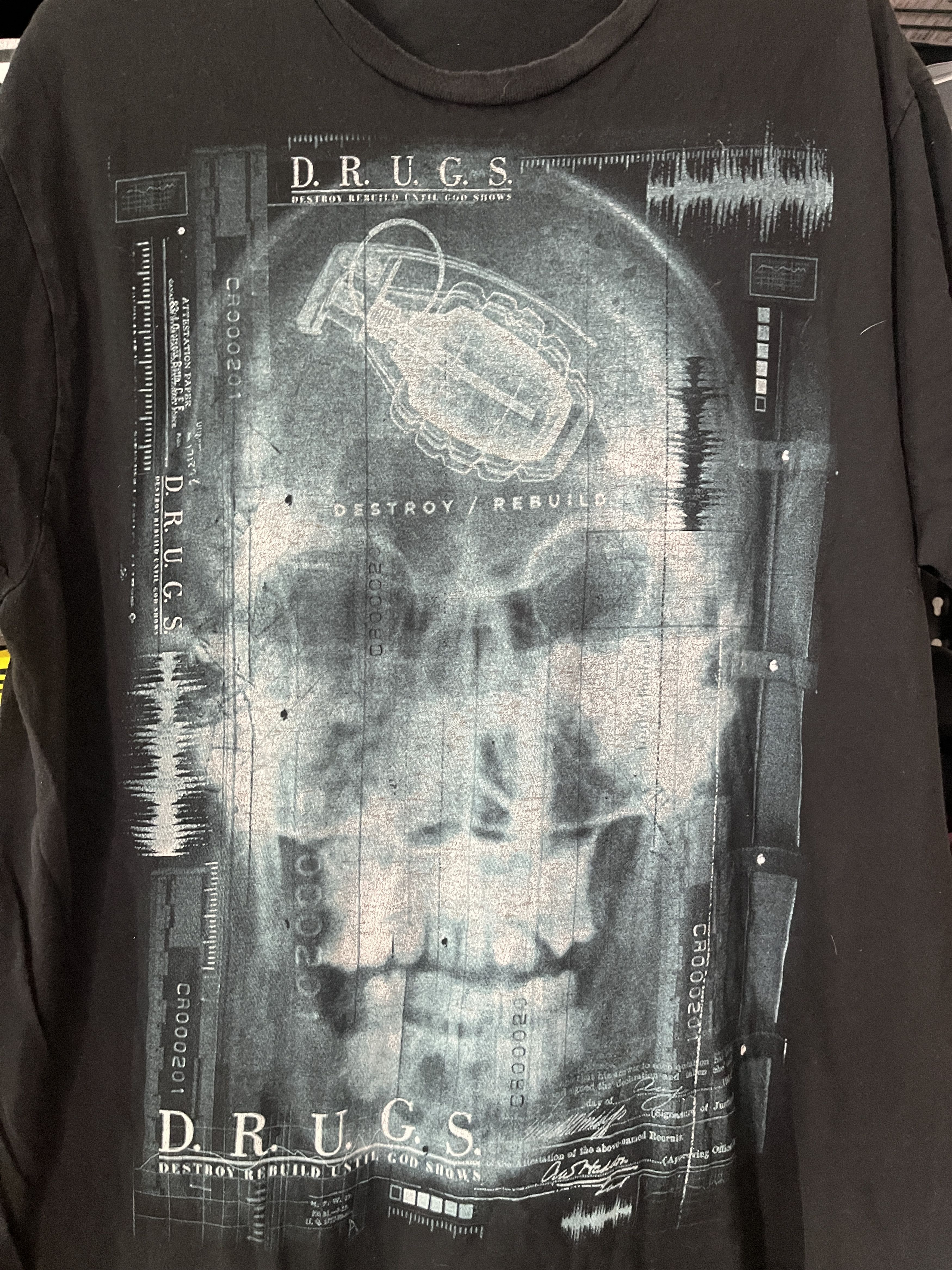Band Tees Destroy Rebuild Until God Shows Size US XL / EU 56 / 4 - 2 Thumbnail