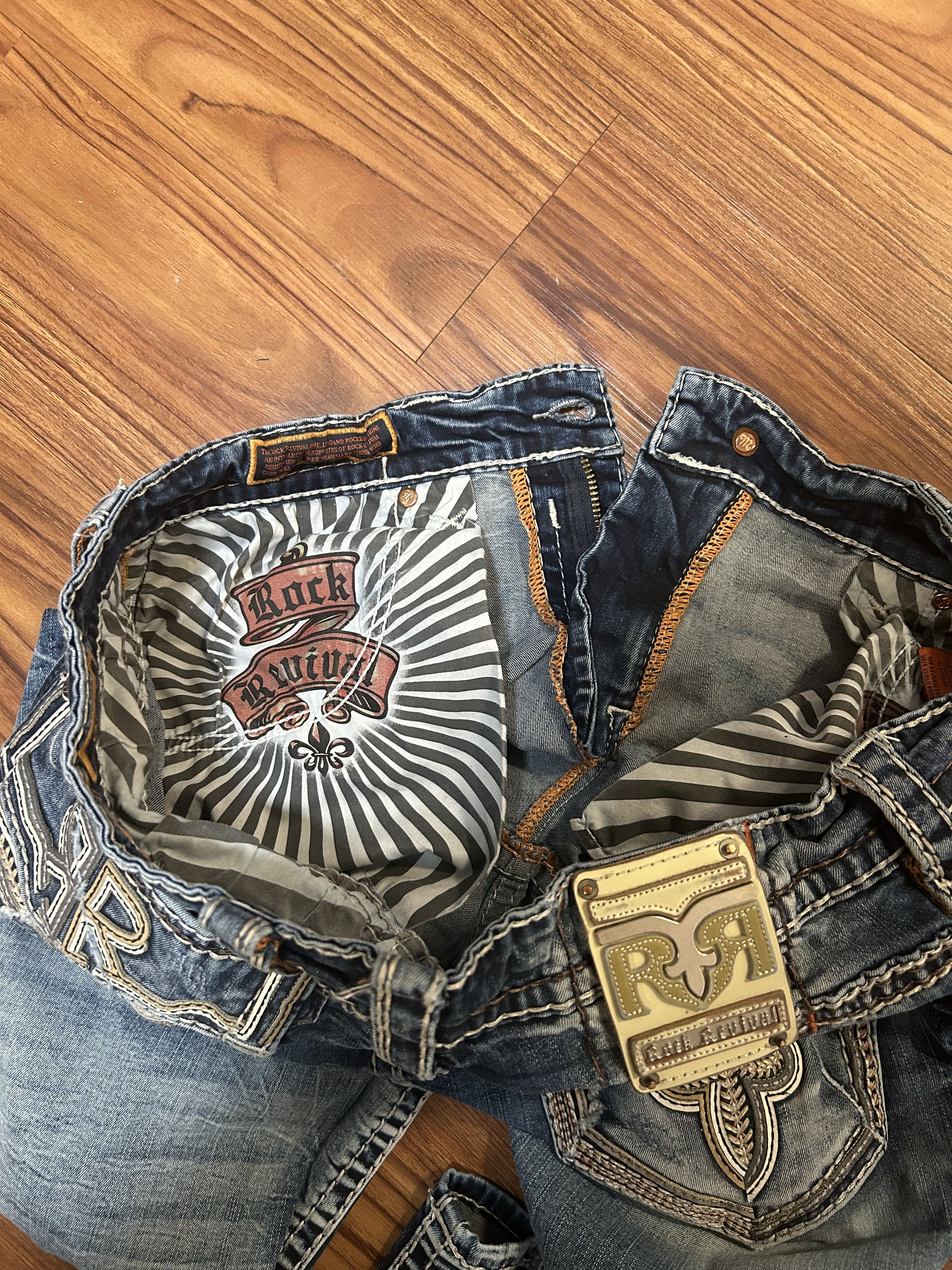 Rock Revival Garrie Slim Straight 36x30 Size US 36 / EU 52 - 8 Thumbnail