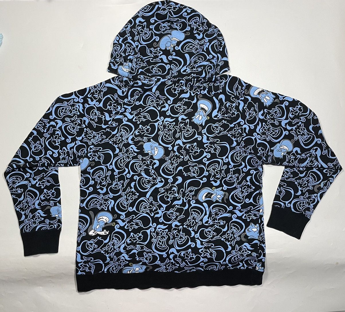 Disney Vintage Disney Aladdin genie fullprint aladin hoodie sweat Size US L / EU 52-54 / 3 - 4 Thumbnail