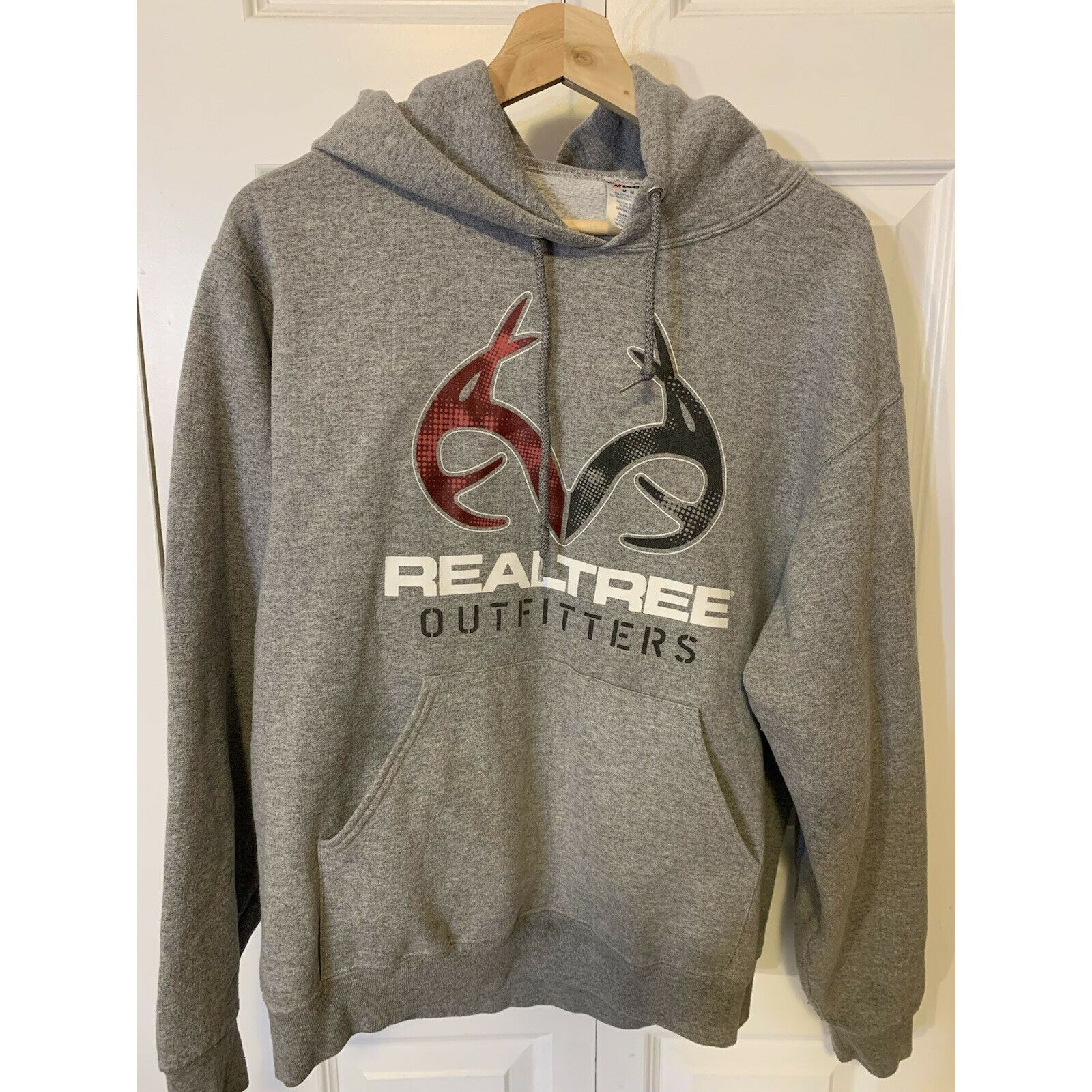 Realtree Realtree Outfitters Mens Hoodie Sweatshirt Sz M With Maroon/ Size US M / EU 48-50 / 2 - 6 Thumbnail