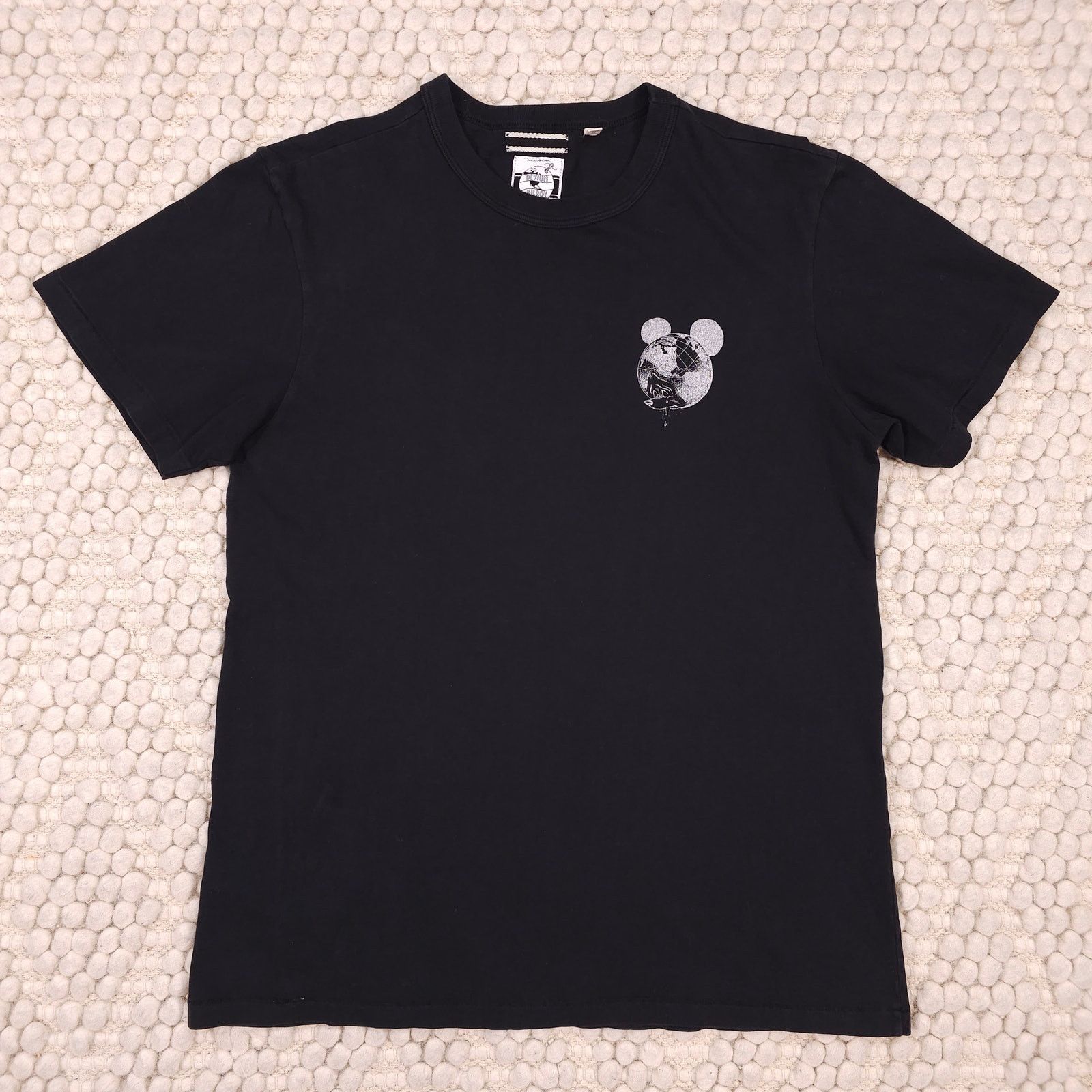 Other Devium x Kilroy Vtg Short Sleeve Mad World Tee Black Small Size US S / EU 44-46 / 1 - 6 Thumbnail