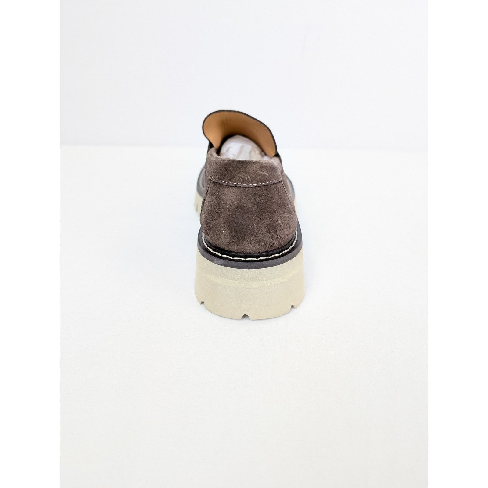 Salvatore Ferragamo o1rshd1 New Biscot Calf Suede Boots in Brown Size US 9.5 / EU 42-43 - 13 Thumbnail