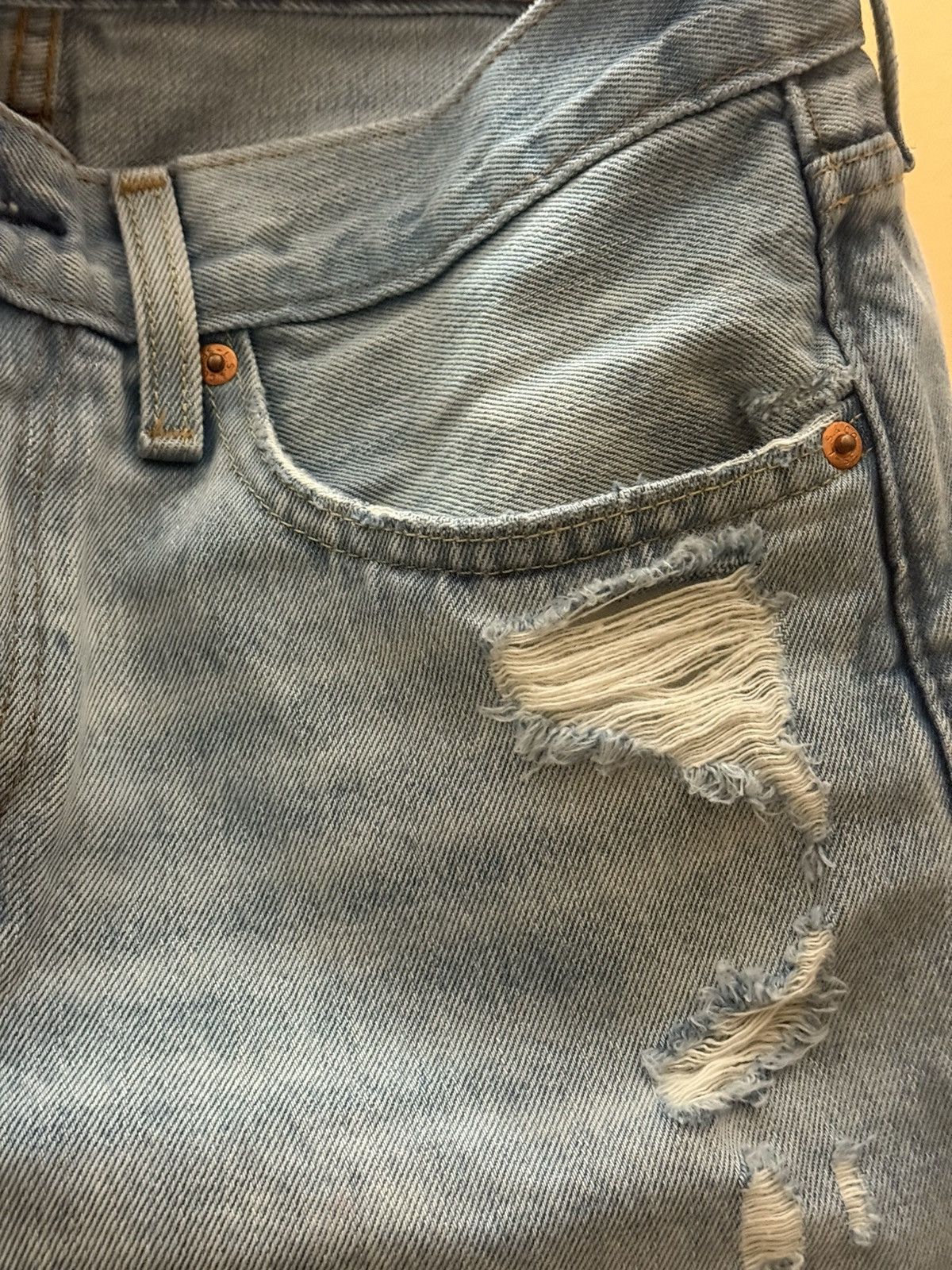 Levi's Distressed Levis 511 shorts (32W) Size US 32 / EU 48 - 3 Thumbnail
