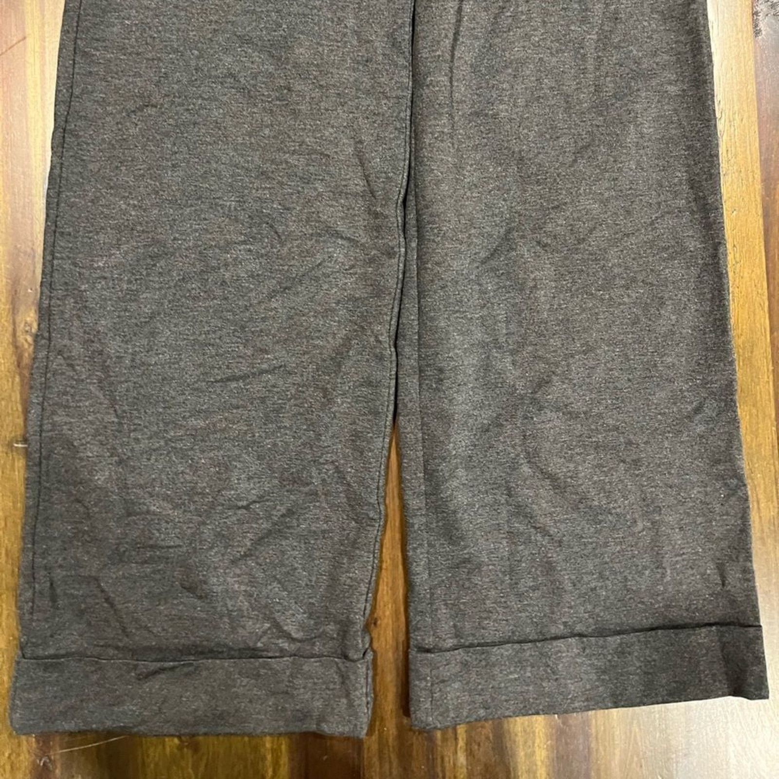 Vintage J. Jill Belted Full Leg Cropped Trousers - Size 4 Size 27" / US 4 / IT 40 - 2 Thumbnail