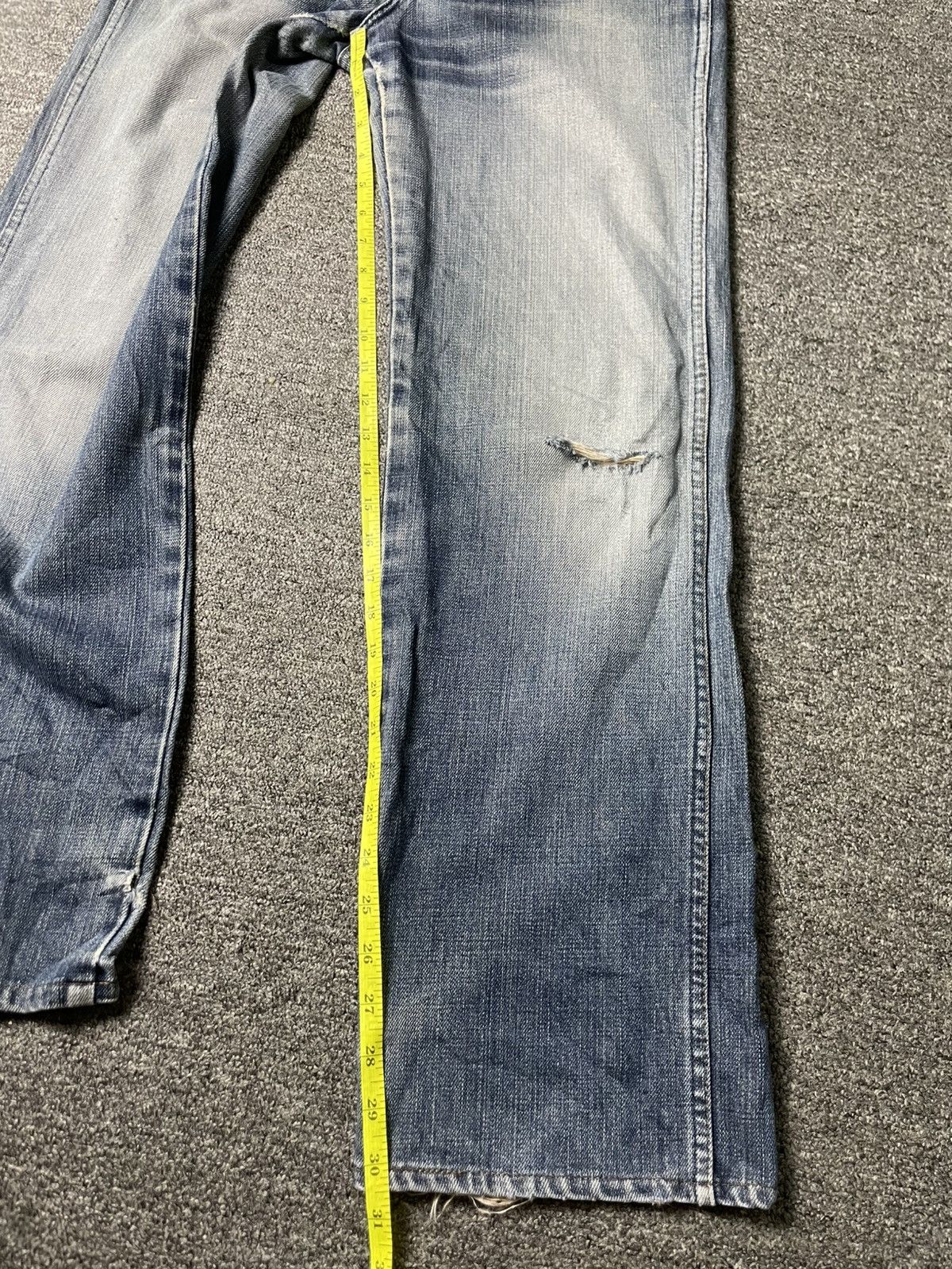 Japanese Brand × Vintage × Wrangler Vintage WRANGLER Relaxed Straight Jeans (91) Size US 28 / EU 44 - 8 Thumbnail