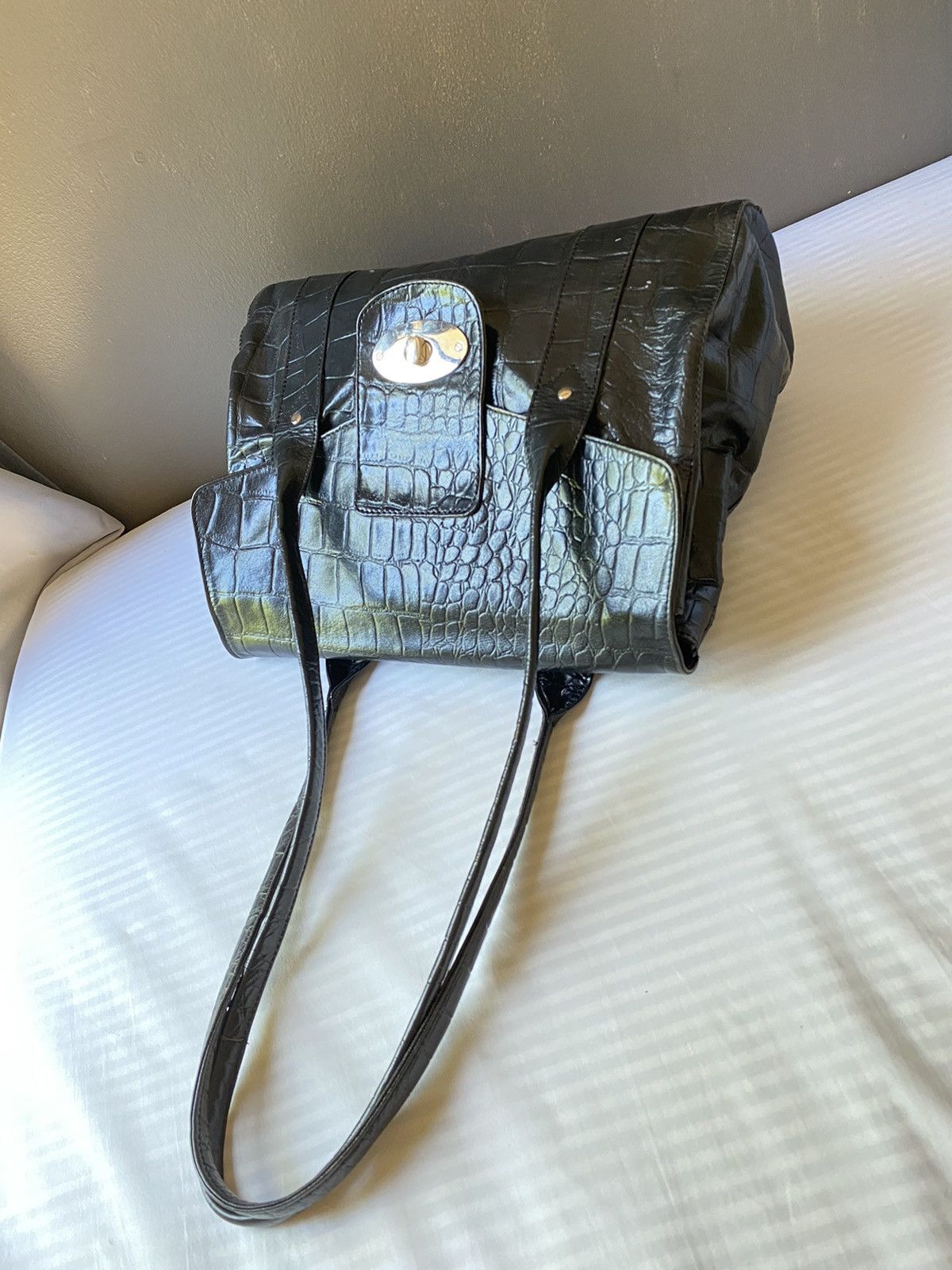 Designer × Vintage The monte Black handbag Size ONE SIZE - 6 Thumbnail