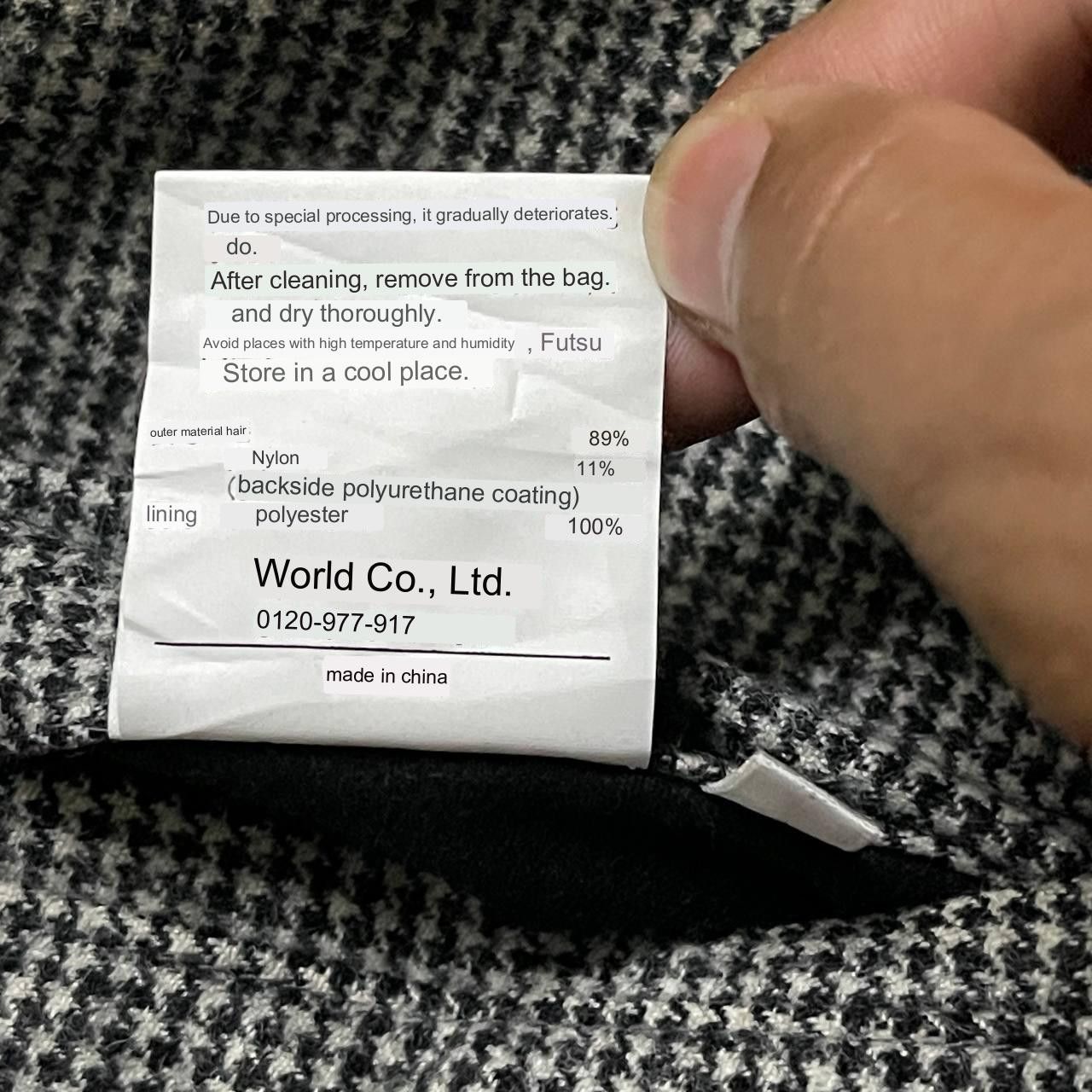 Takeo Kikuchi Vintage Takeo Kikuchi Wool Coat with Belt Size US M / EU 48-50 / 2 - 12 Thumbnail