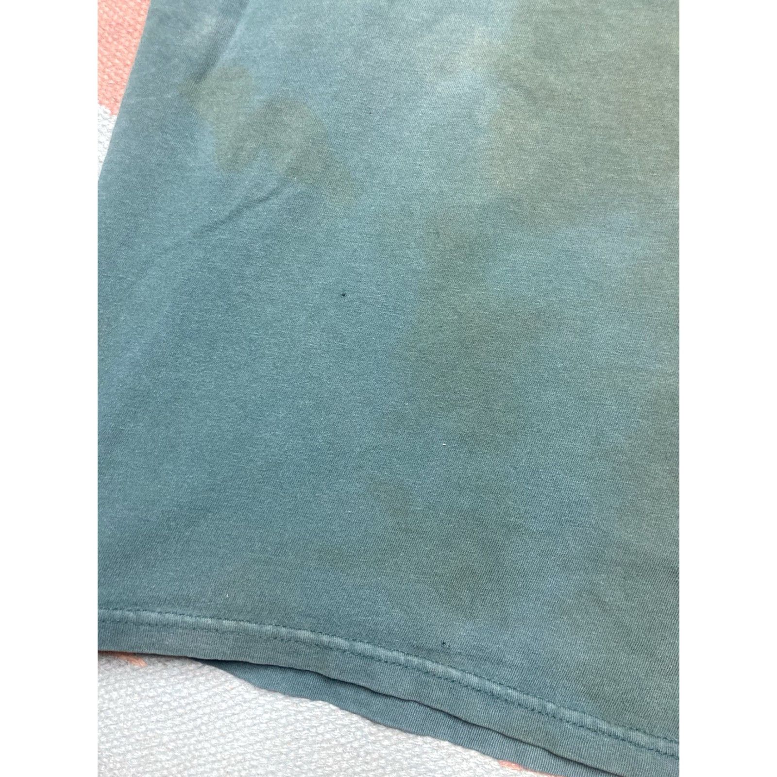 Russell Athletic VINTAGE Russell Athletic T-Shirt Pocket Men L Green Forest Distressed Boxy Large Size US L / EU 52-54 / 3 - 4 Thumbnail