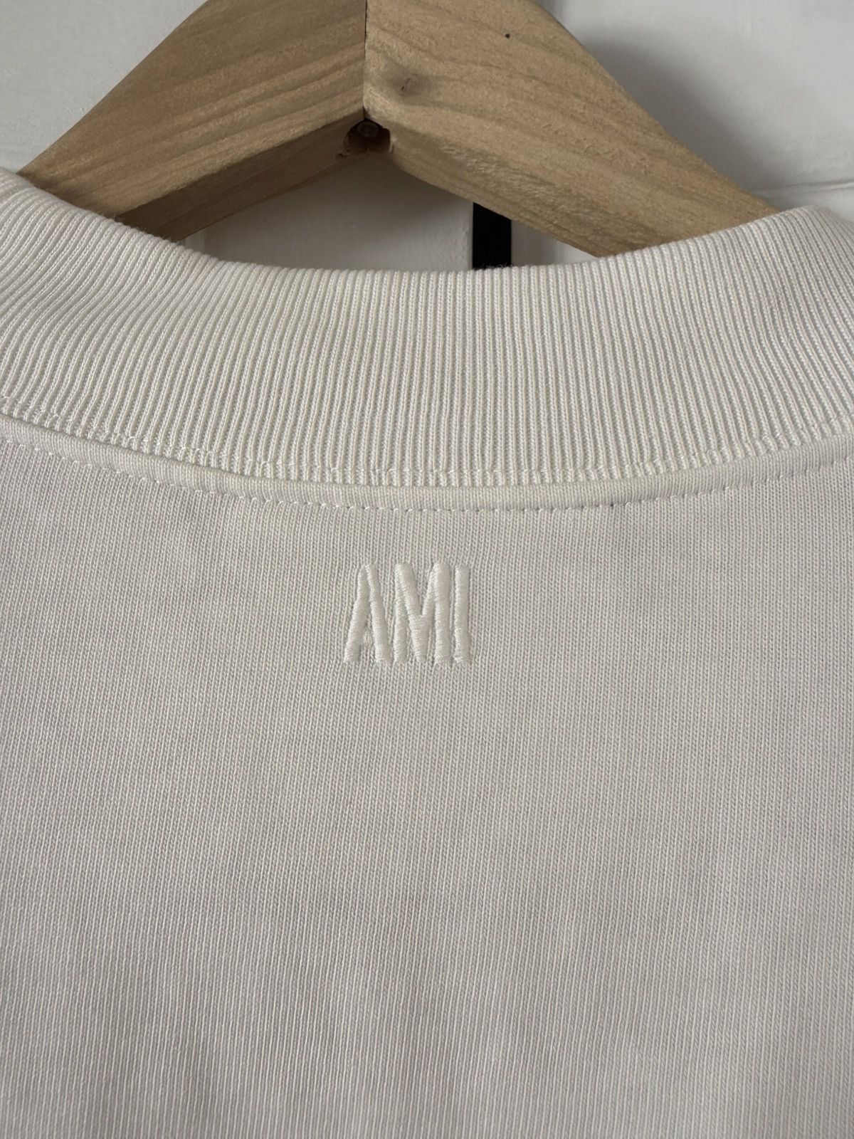 AMI AMI White T-shirt Size US L / EU 52-54 / 3 - 5 Thumbnail