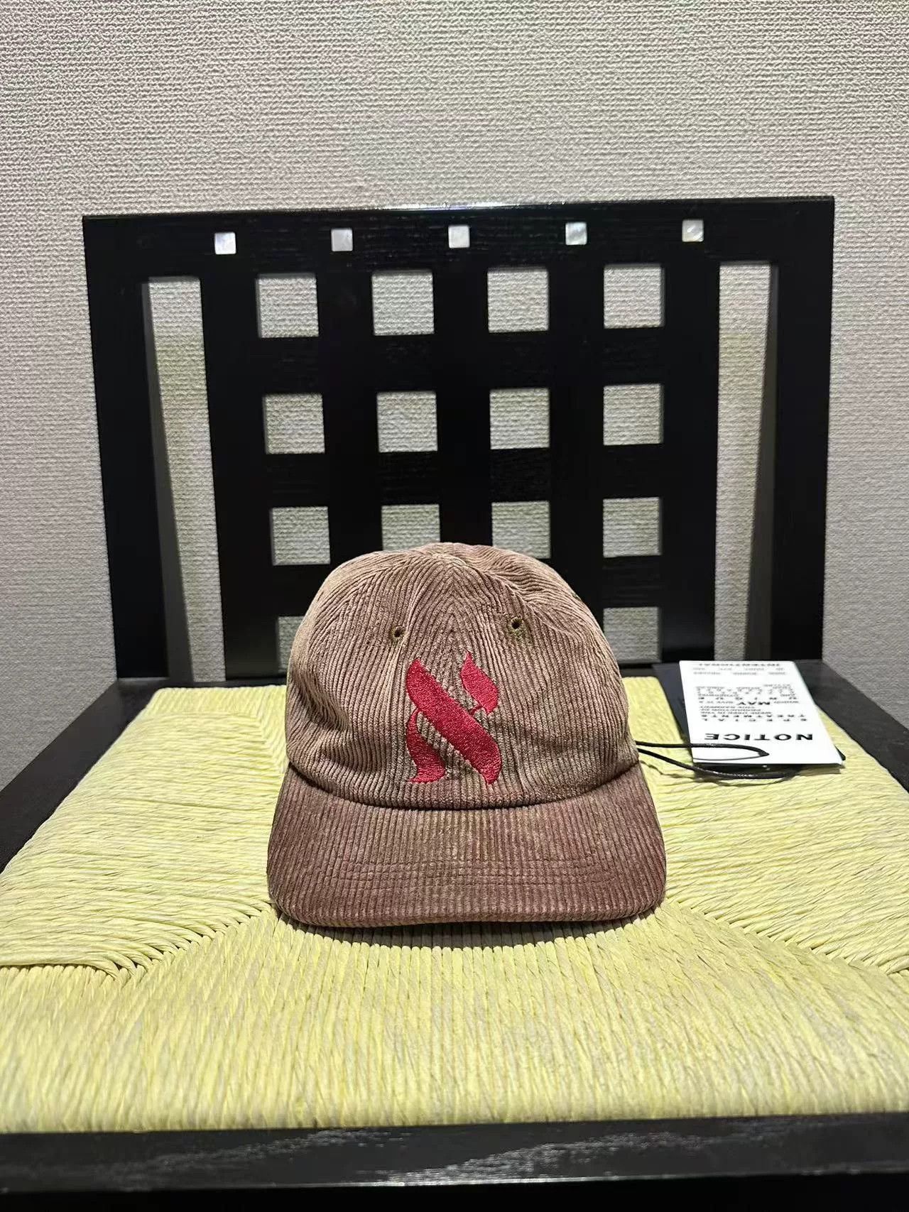 Vintage Erd24 Corduroy Logo Baseball Cap Size ONE SIZE - 1 Thumbnail