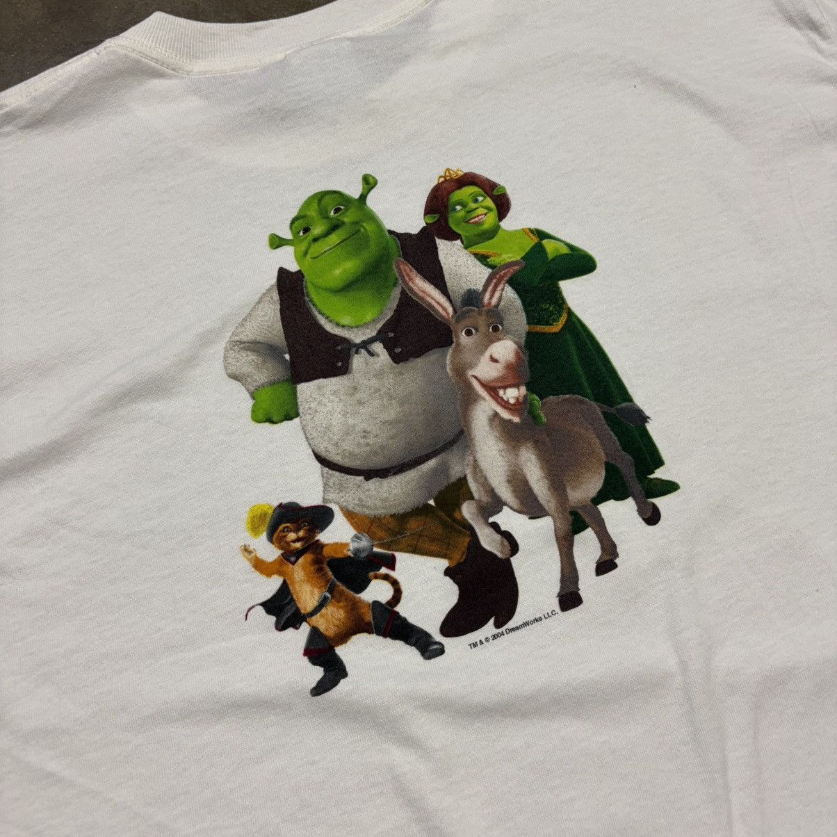 Disney Vintage Shrek 2 Movie T shirt Promo Disney DreamWorks 2004 Size US L / EU 52-54 / 3 - 3 Thumbnail