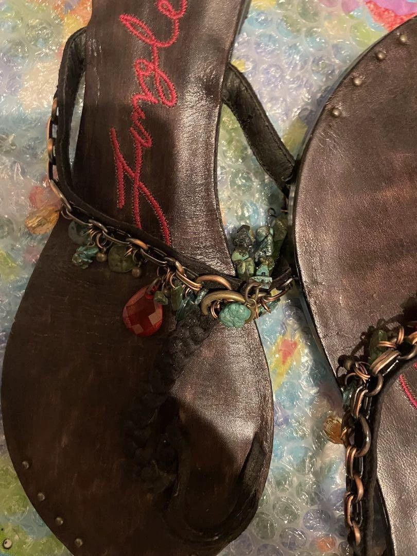 Vintage Vintage Japanese Hippie Pendant Sandal Size US 6.5 / IT 36.5 - 3 Thumbnail