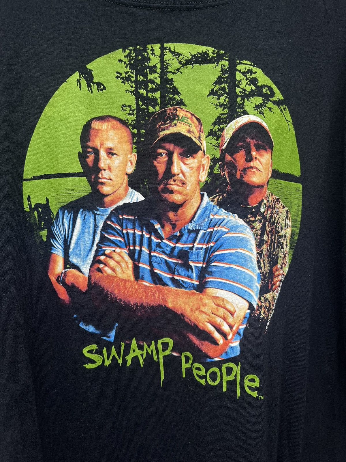 Vintage Vintage Swamp People TV Show Tshirt Size US XXL / EU 58 / 5 - 2 Thumbnail