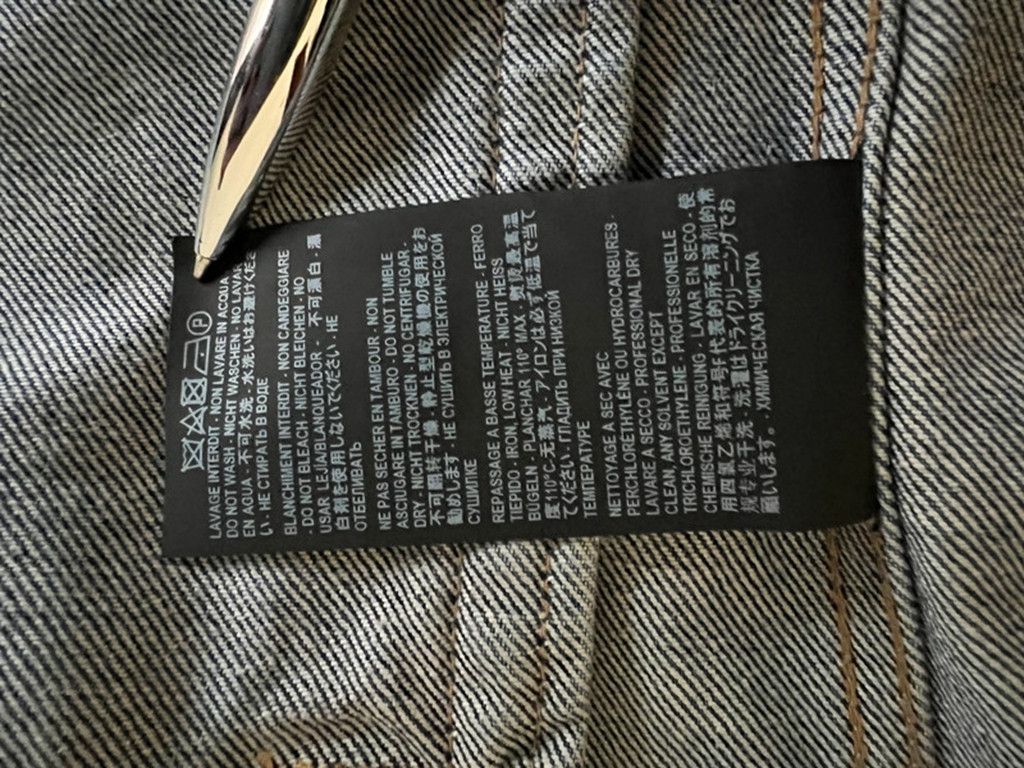 Saint Laurent Paris Distressed Denim Jacket Size US XS / EU 42 / 0 - 14 Thumbnail
