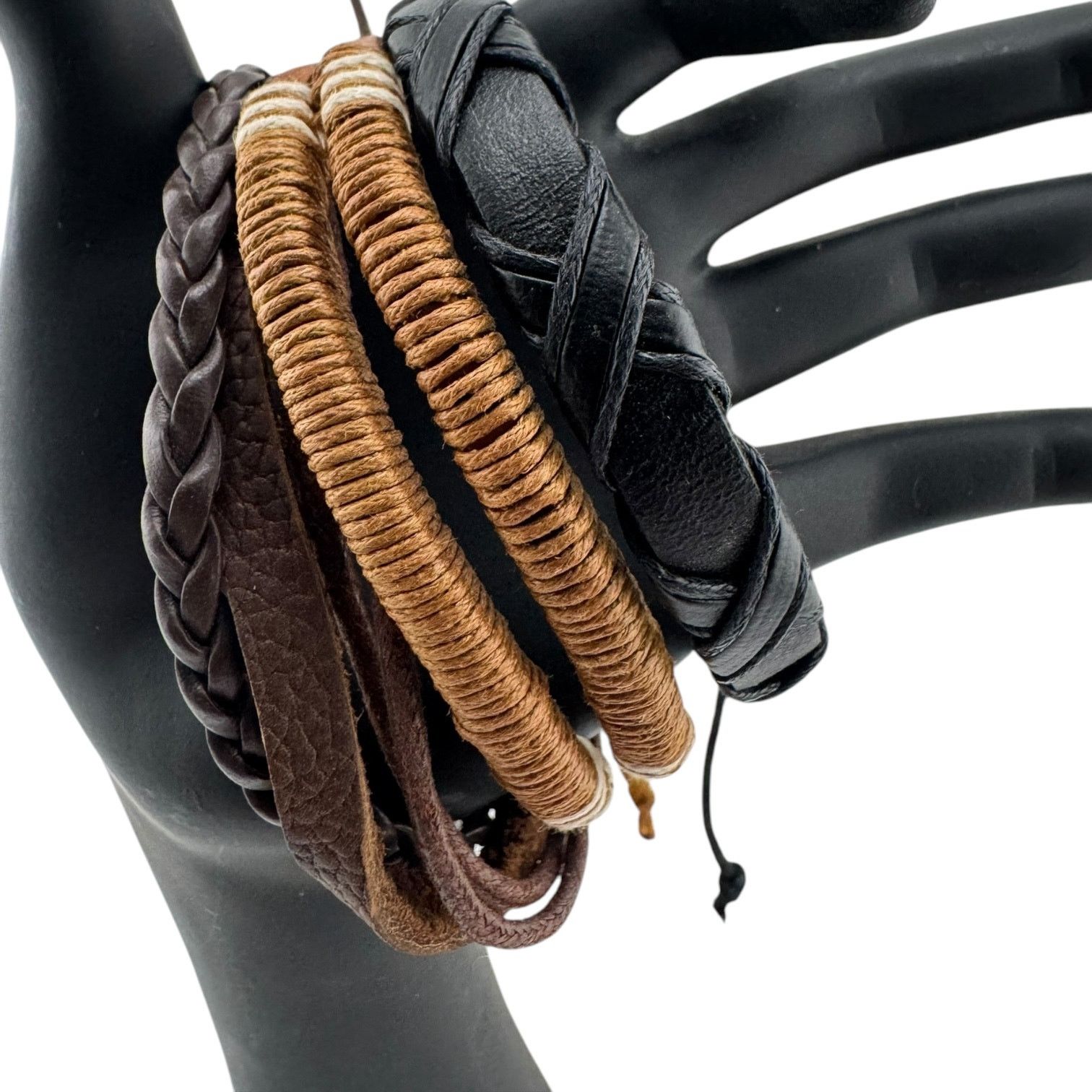 Other Identity Crisis Braided Cuffs for Mood-Swinging Rebels Size ONE SIZE - 1 Thumbnail