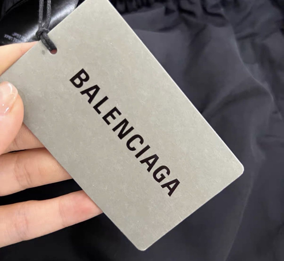 Balenciaga Balenciaga Black Letter Printed Elastic Waist Pants J41 Size US 32 / EU 48 - 5 Thumbnail