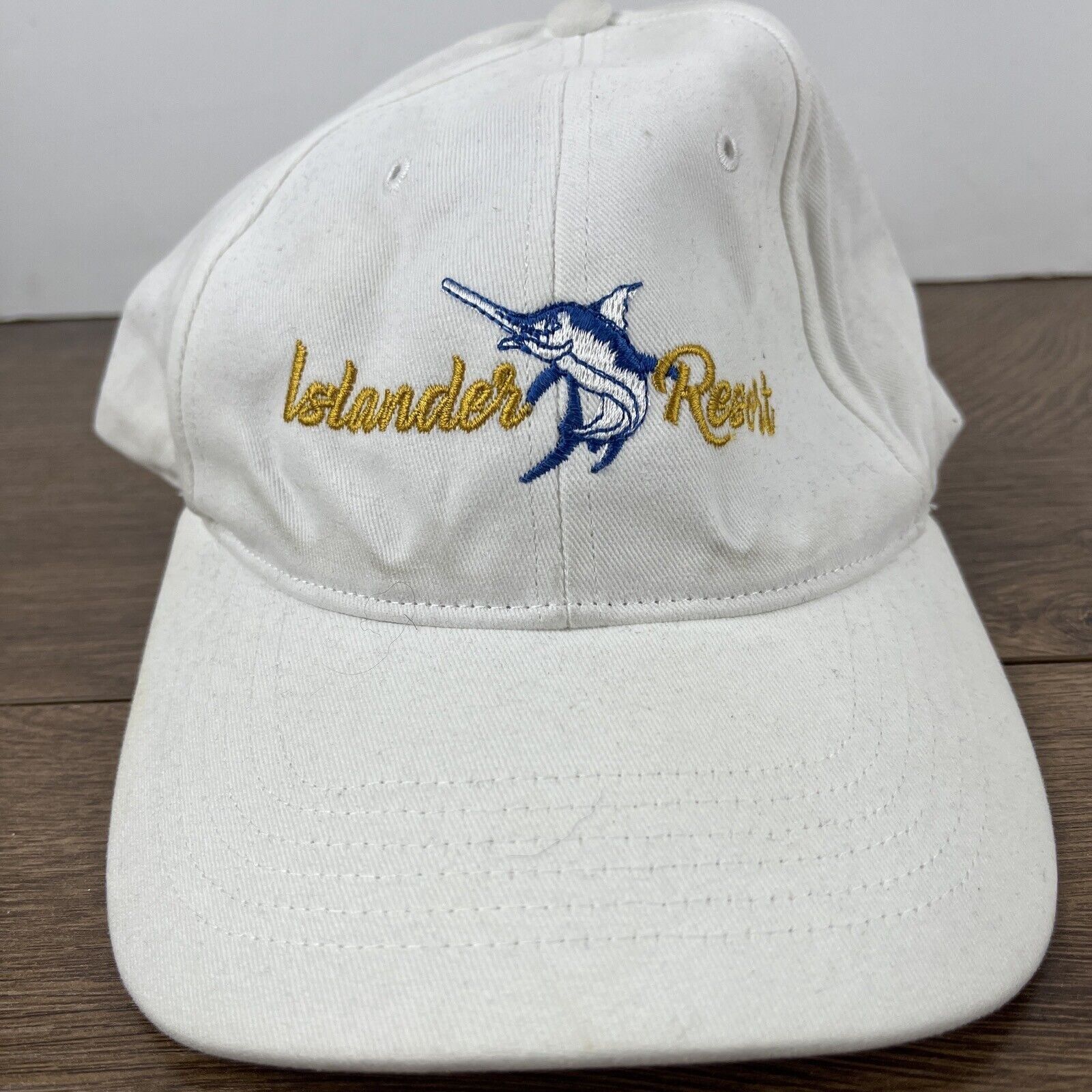 Other Islanders Resort Hat Marlin White Hat Adjustable White Adult Size ONE SIZE - 4 Thumbnail