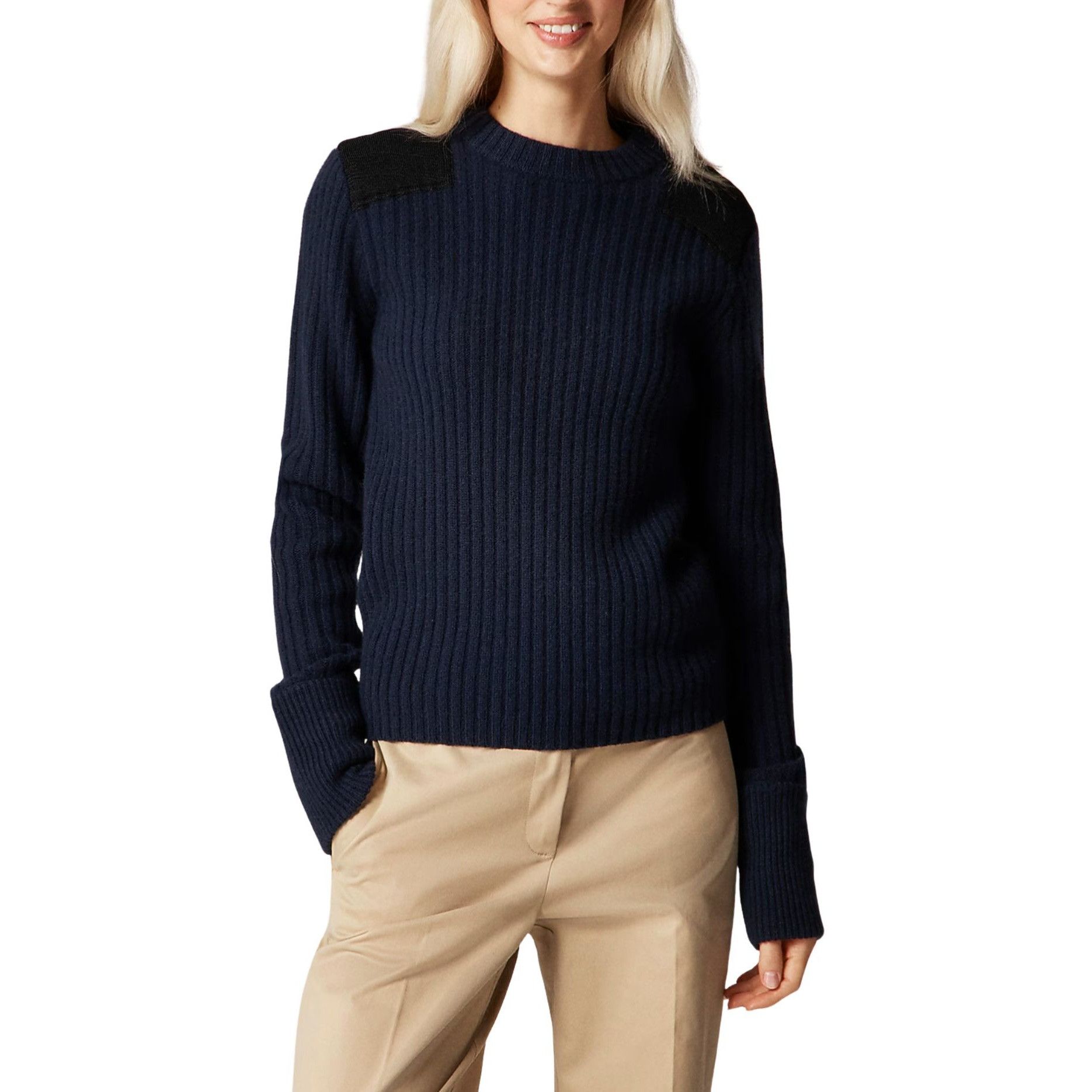 J.Crew J.CREW x Alex Eagle crewneck sweater Blue NWT $198 S Size S / US 4 / IT 40 - 1 Thumbnail