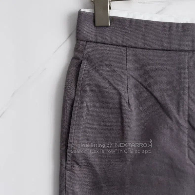 Thom Browne Thom Browne Grey Shell Buttoned Dress Shorts Size 25" / US 0 / IT 36 - 2 Thumbnail