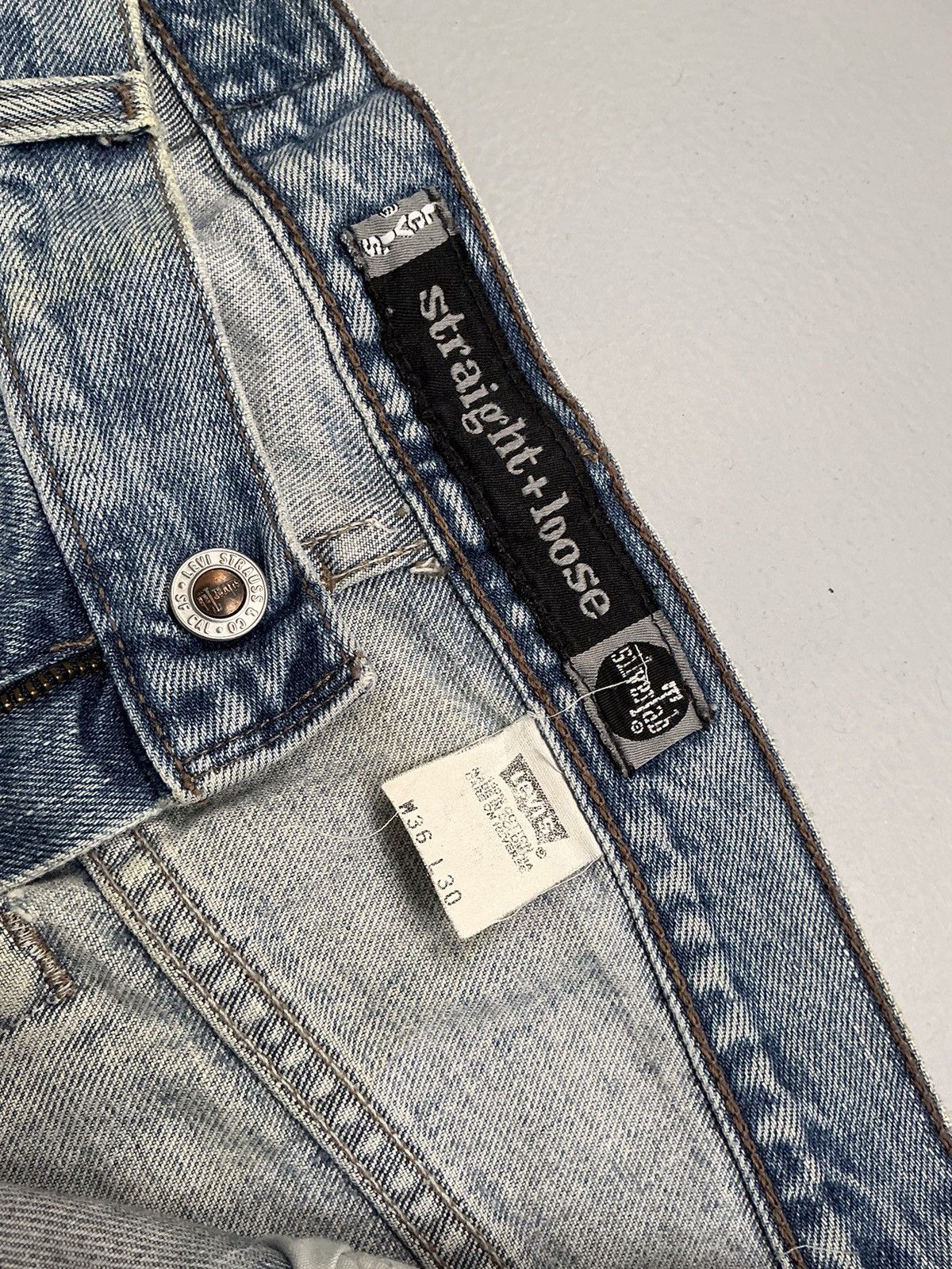 Levi's Vintage Levi’s silver tab denim Size US 40 / EU 56 - 7 Thumbnail