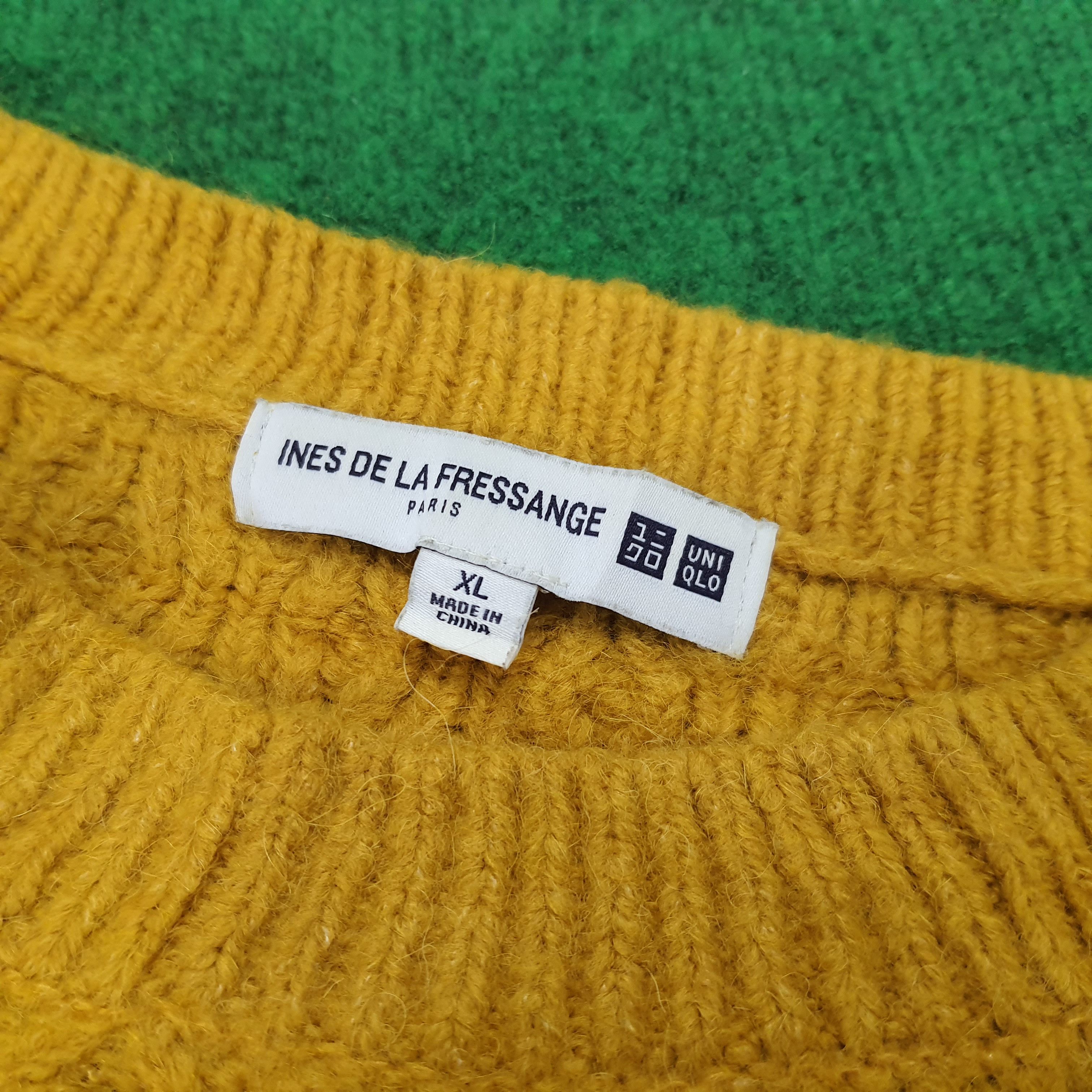 Japanese Brand × Vintage Vintage Ines De La Fressange Knitted Sweatshirt Size US M / EU 48-50 / 2 - 4 Thumbnail