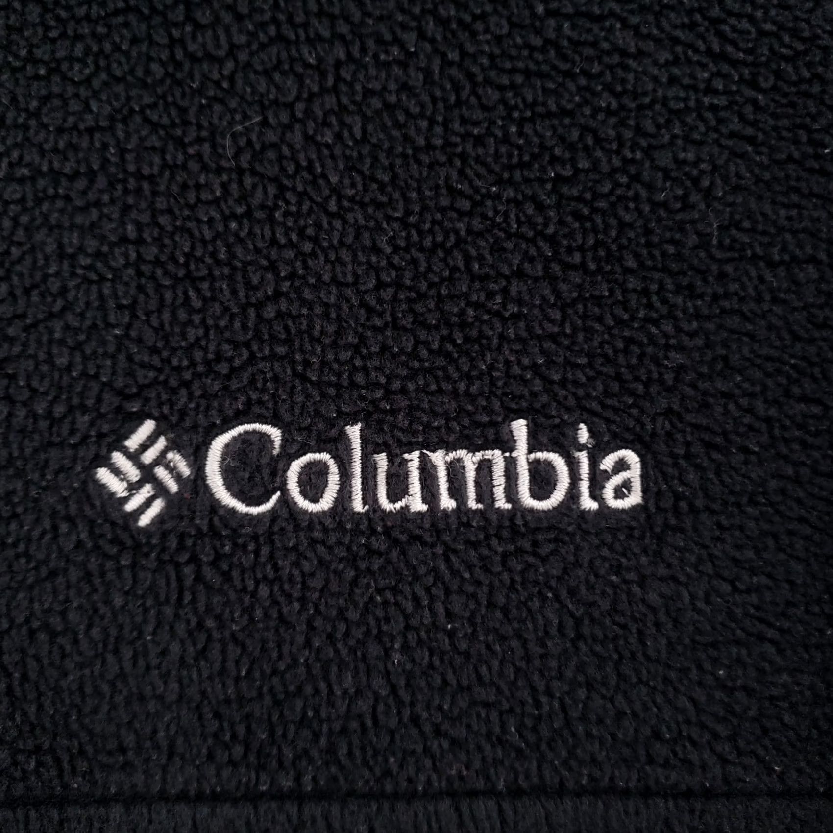 Vintage Columbia Fleece Jacket Mens XL Black Full Zip Outdoor Midweight Jacket Size US XL / EU 56 / 4 - 4 Thumbnail