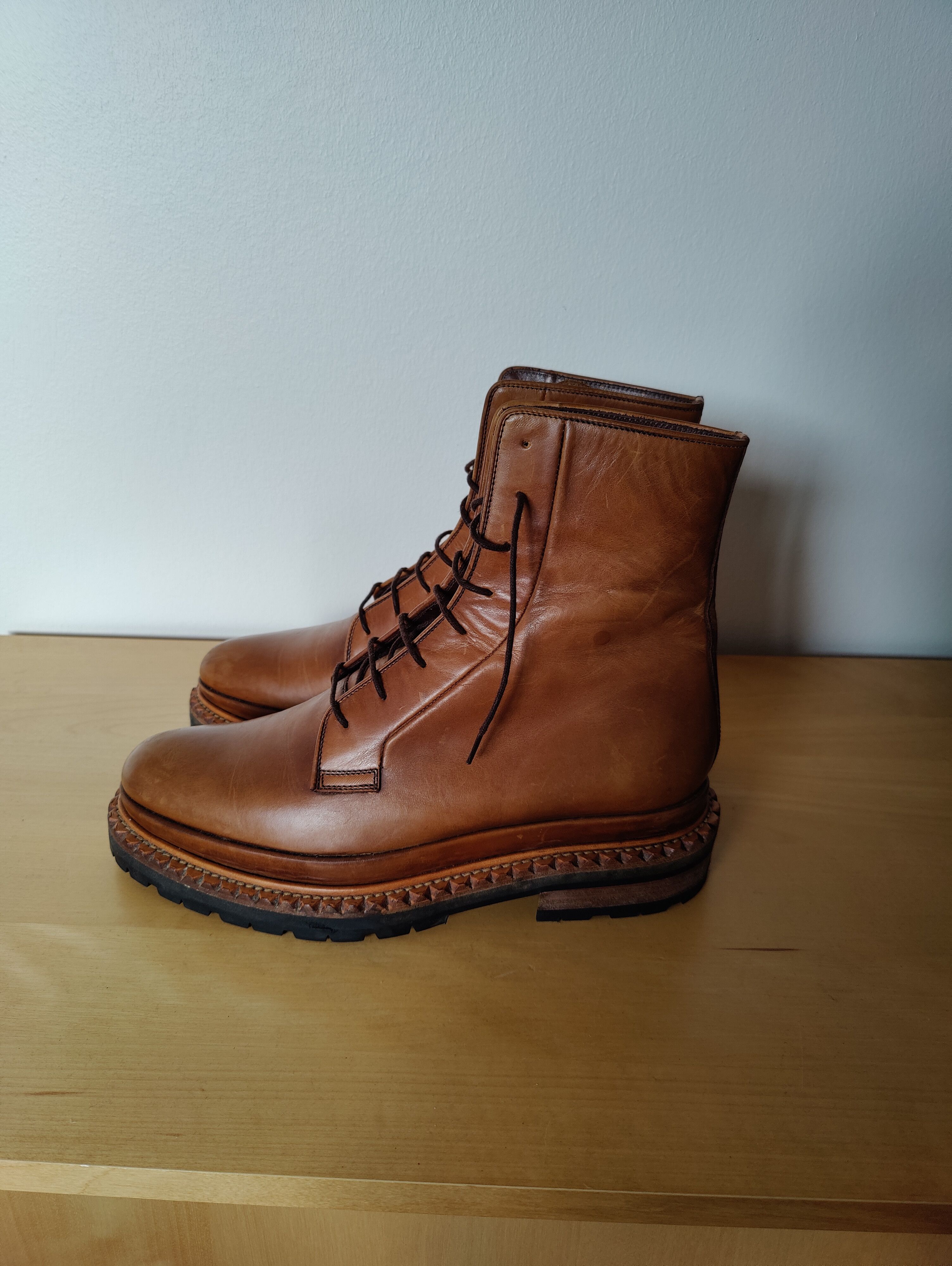 Raf Simons Raf Simons Aw08 Double Sole Creeper Boots Size US 9 / EU 42 - 2 Thumbnail