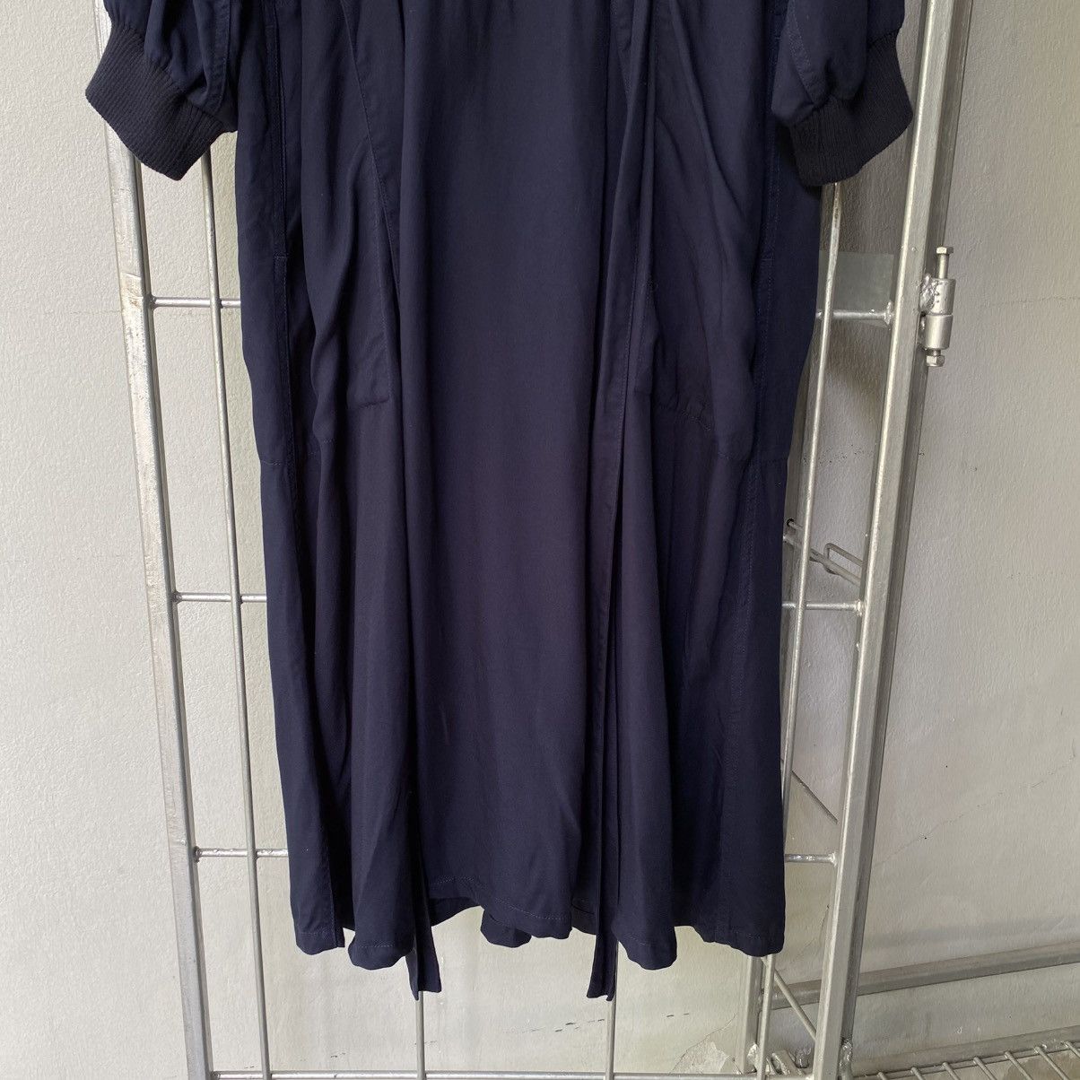 Zucca Zucca Dark Navy Belted Maxi Dress with Pockets Size M / US 6-8 / IT 42-44 - 7 Thumbnail