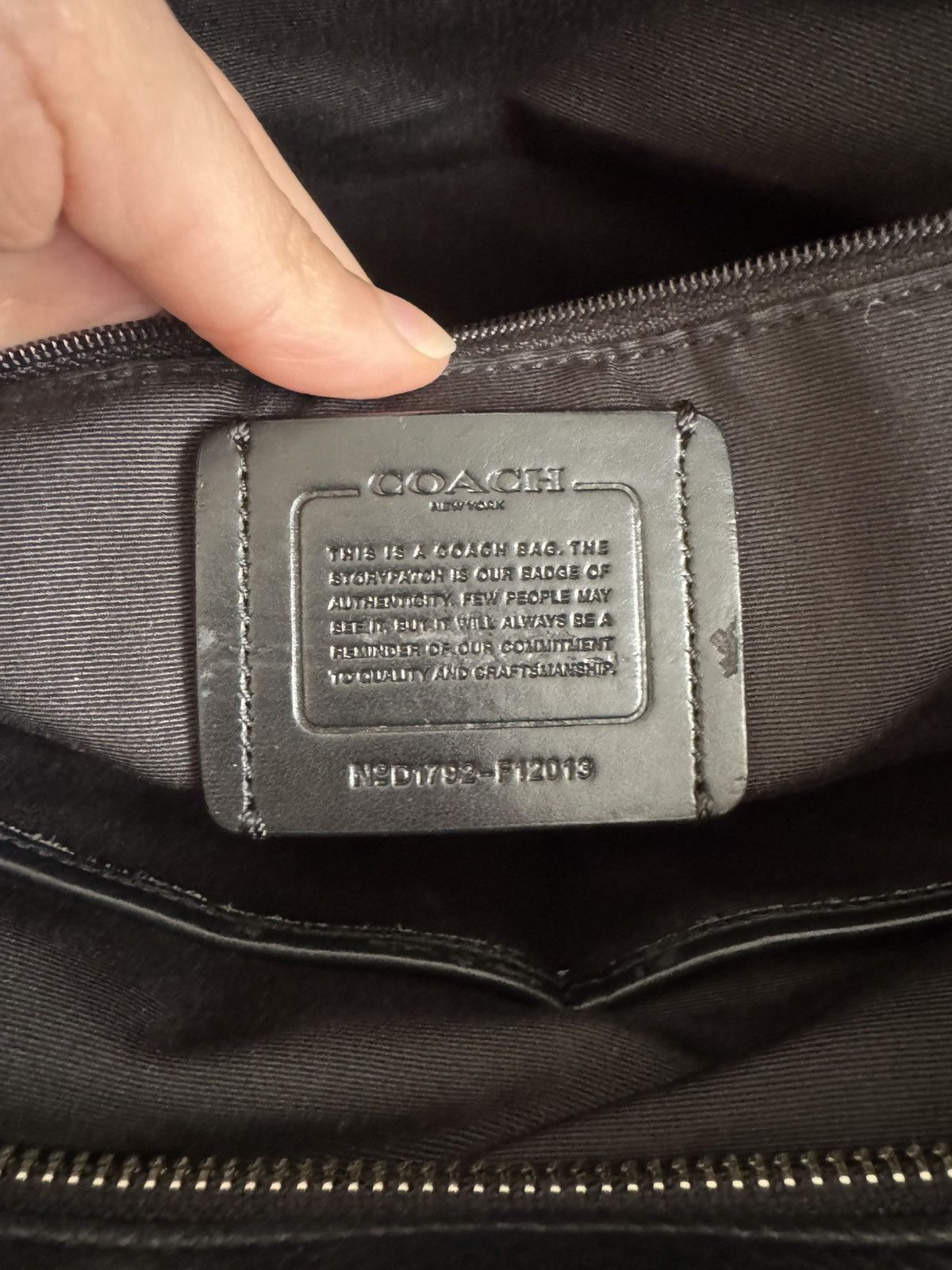 Coach Black leather Coach bag Size ONE SIZE - 3 Thumbnail