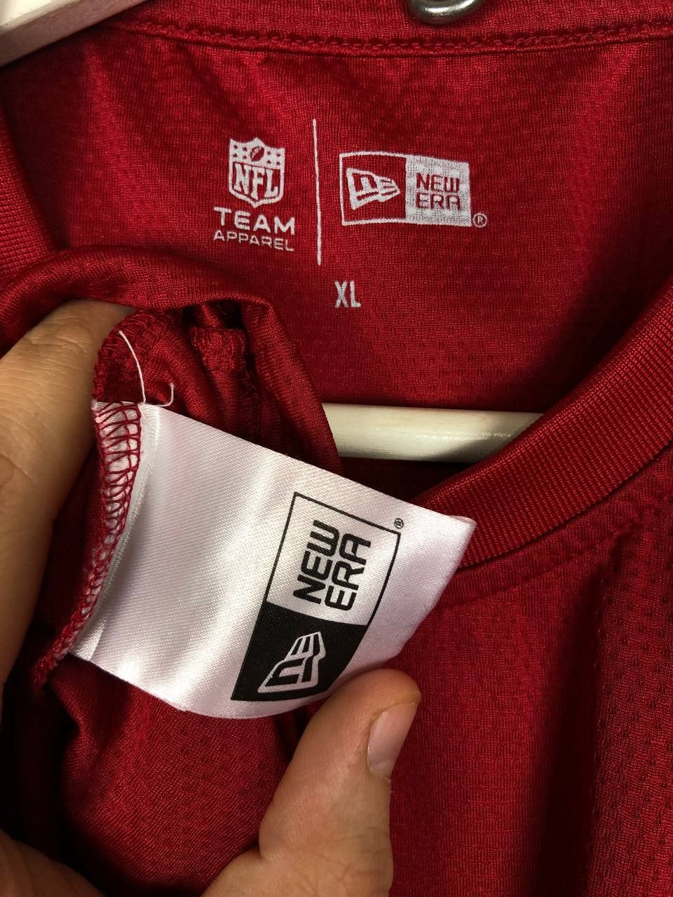 NFL × New Era NFL x New Era Jersey Tee Arizona Cardinals Red size XL Size US XL / EU 56 / 4 - 8 Thumbnail