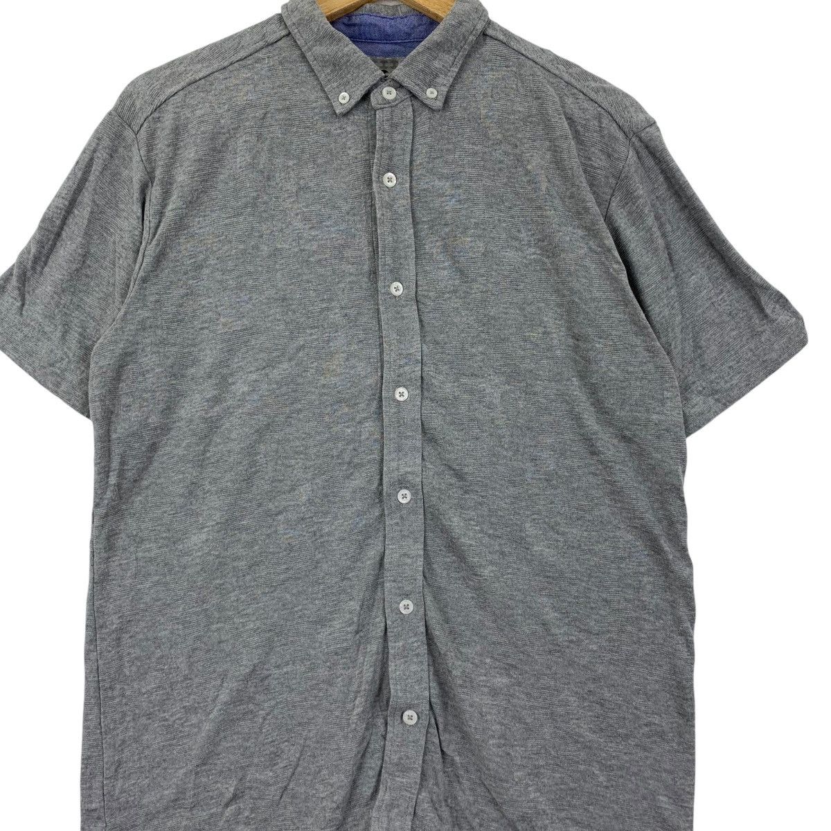 Takeo Kikuchi Vintage TAKEO KIKUCHI JAPAN Button Down Casual Tee Shirt Size US M / EU 48-50 / 2 - 3 Thumbnail