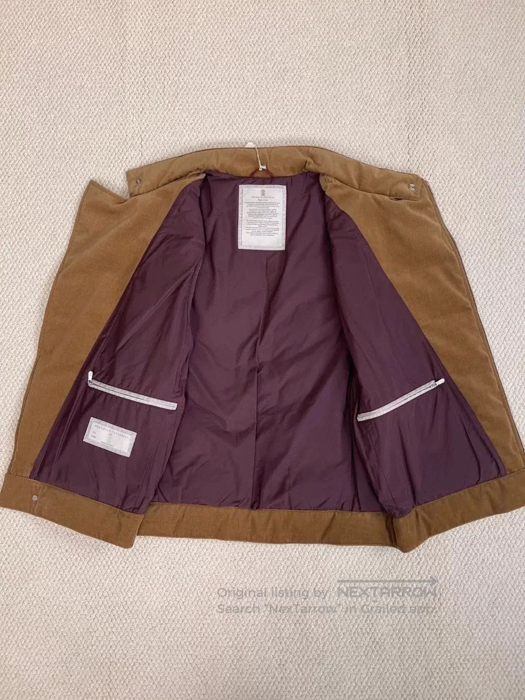 Brunello Cucinelli Brunello Cucinelli Brown Down Vest. Size US S / EU 44-46 / 1 - 3 Thumbnail