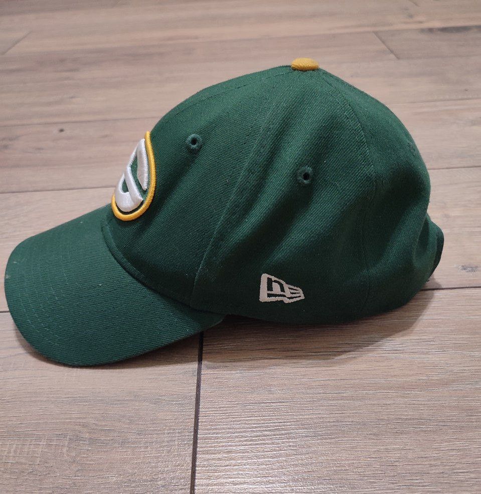 NFL × New Era × Vintage Vintage Green Bay Packers Hat Cap Green Mens New Era NFL Size ONE SIZE - 2 Thumbnail