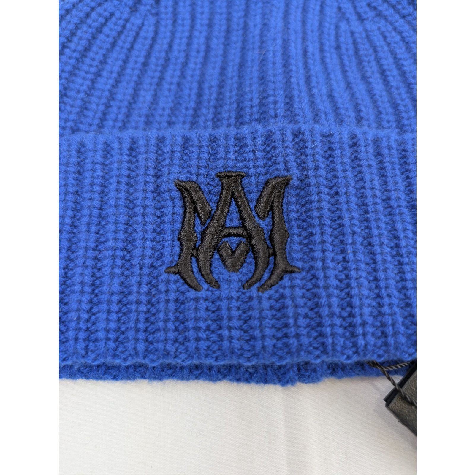 Amiri o1rshd1 Size: OS / MA Beanie Cap / Hat in Blue Size ONE SIZE - 3 Thumbnail