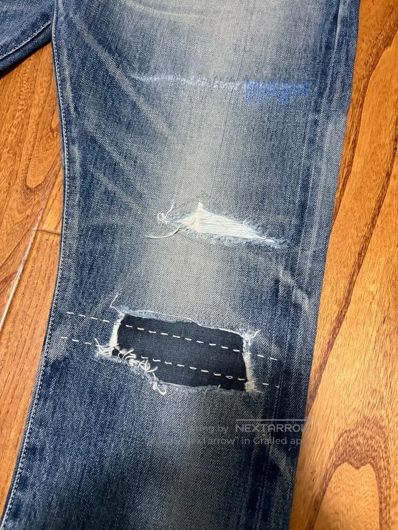 Neighborhood Neighborhood size M Washed Patched Jeans Size US 27 - 3 Thumbnail