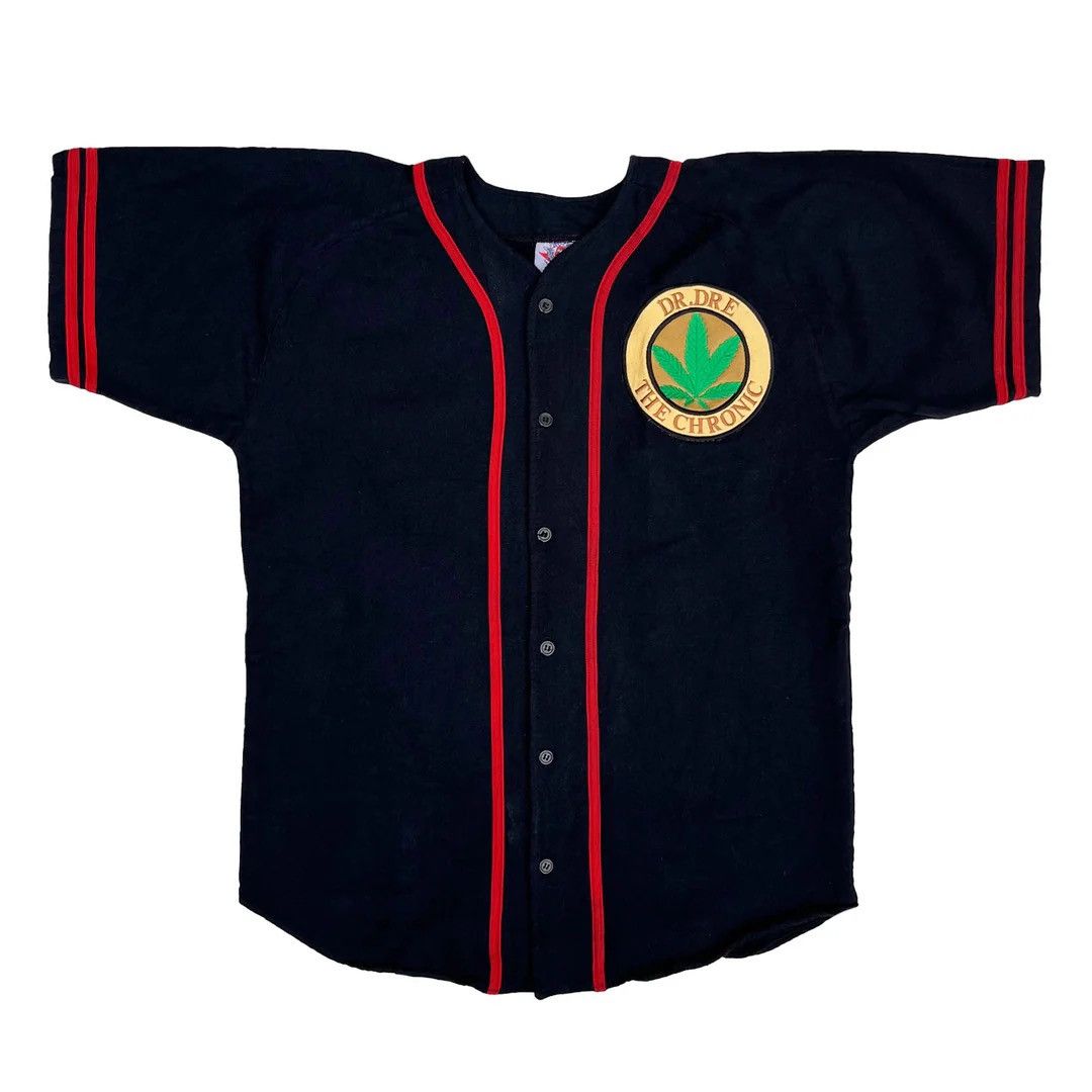 Rap Tees × Vintage Dr. Dre 1993 90s Vintage The Chronic USA Rap Jersey Shirt Size US XL / EU 56 / 4 - 1 Thumbnail