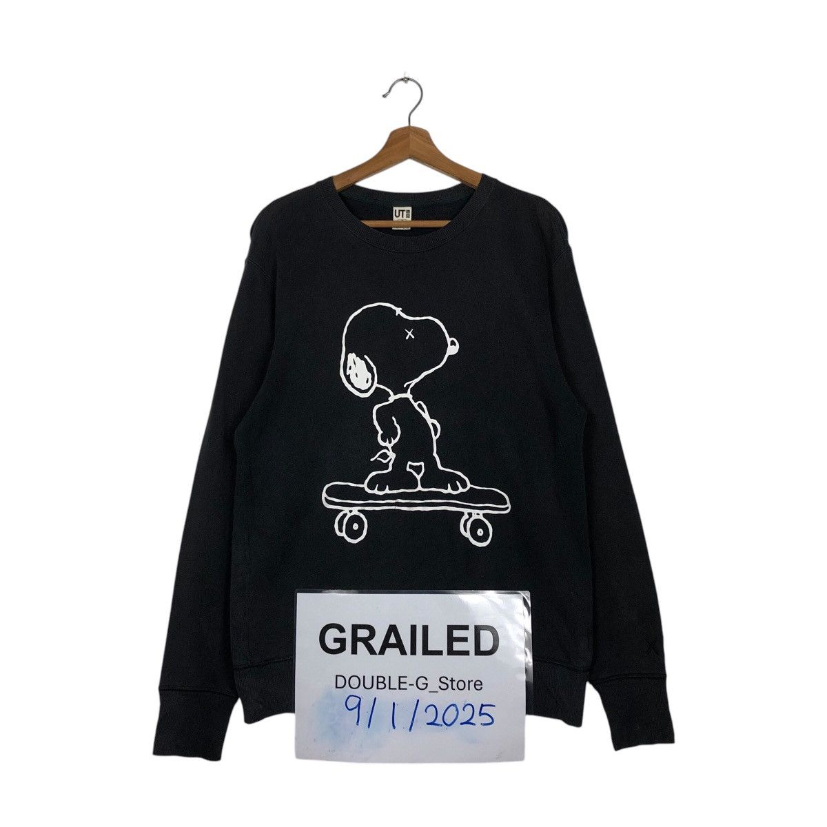 Cartoon Network × Japanese Brand 📌Vintage Sweatshirt Kaws X Peanuts Big Logo Size US M / EU 48-50 / 2 - 1 Thumbnail