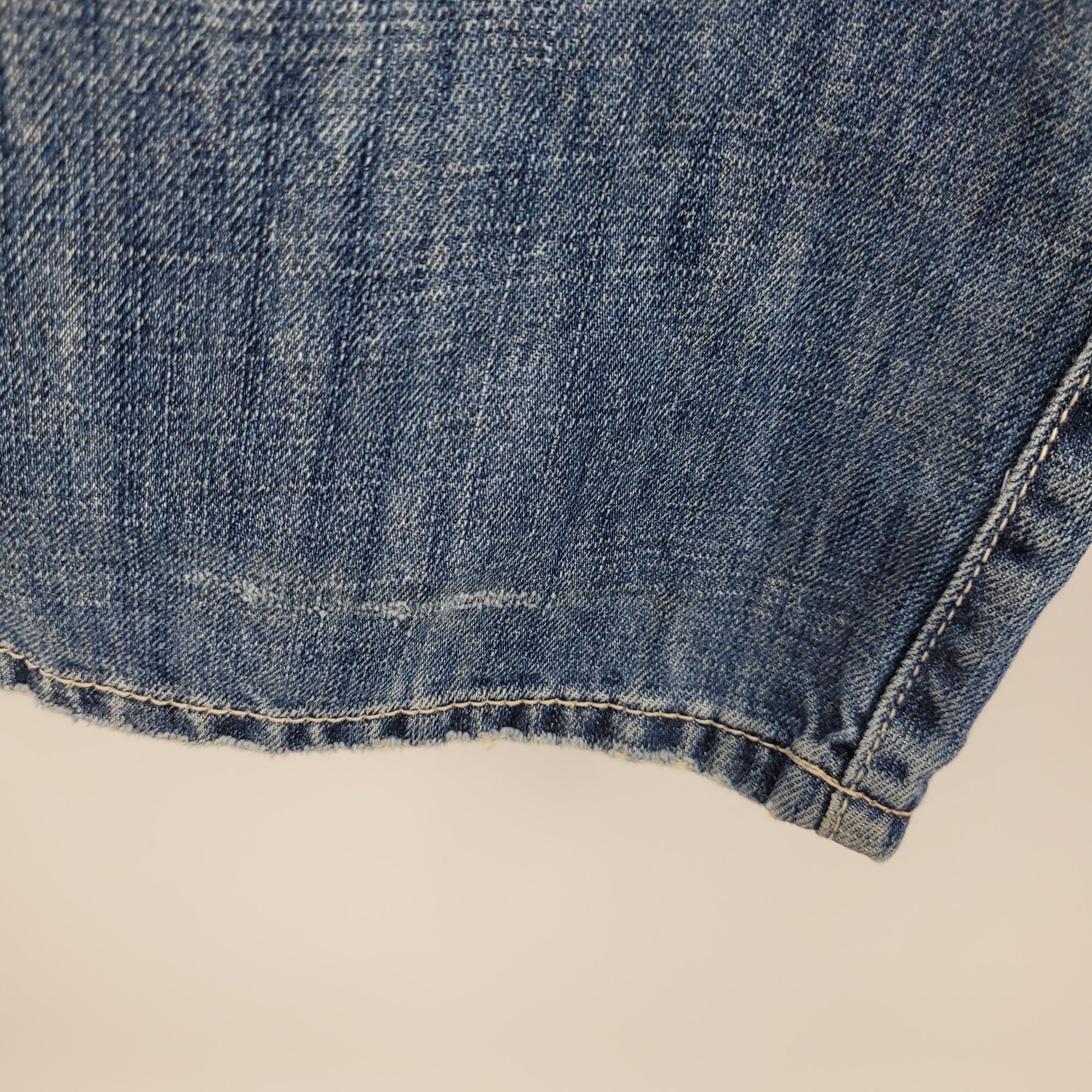 LRG Vintag High Waisted Sea Bead Embroidered Jeans 36 Blue Denim Size 36" / US 14 / IT 50 - 12 Thumbnail