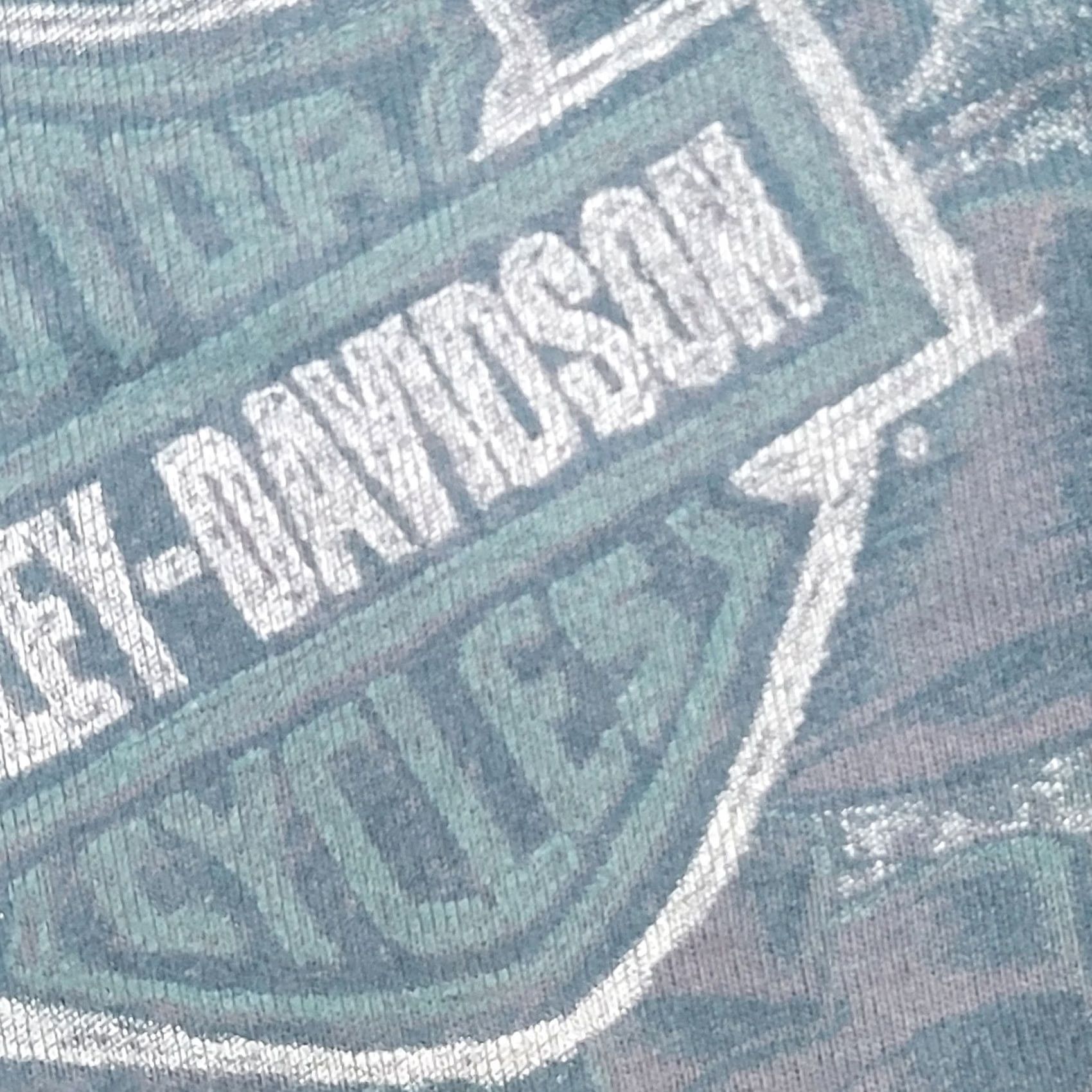 Harley Davidson Vintage Harley-Davidson Tank Teens Medium 16x24 Boston Blue Graphic Print Logo Shirt Sleeve- less Tank Top? Size US M / EU 48-50 / 2 - 6 Thumbnail