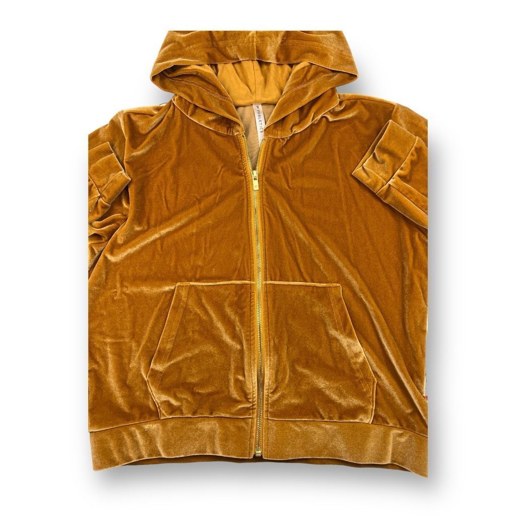 Other Fabletics Full Zip Velour Hoodie Jacket Size Medium Size M / US 6-8 / IT 42-44 - 4 Thumbnail