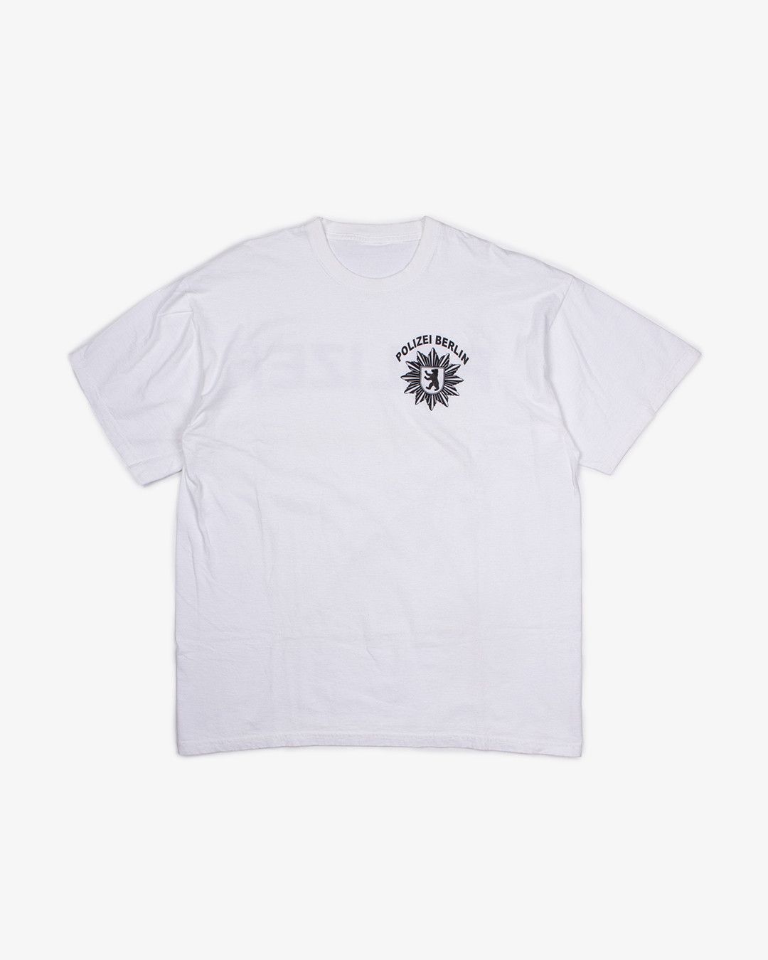 Vintage VINTAGE POLIZEI TEE Size US L / EU 52-54 / 3 - 1 Thumbnail
