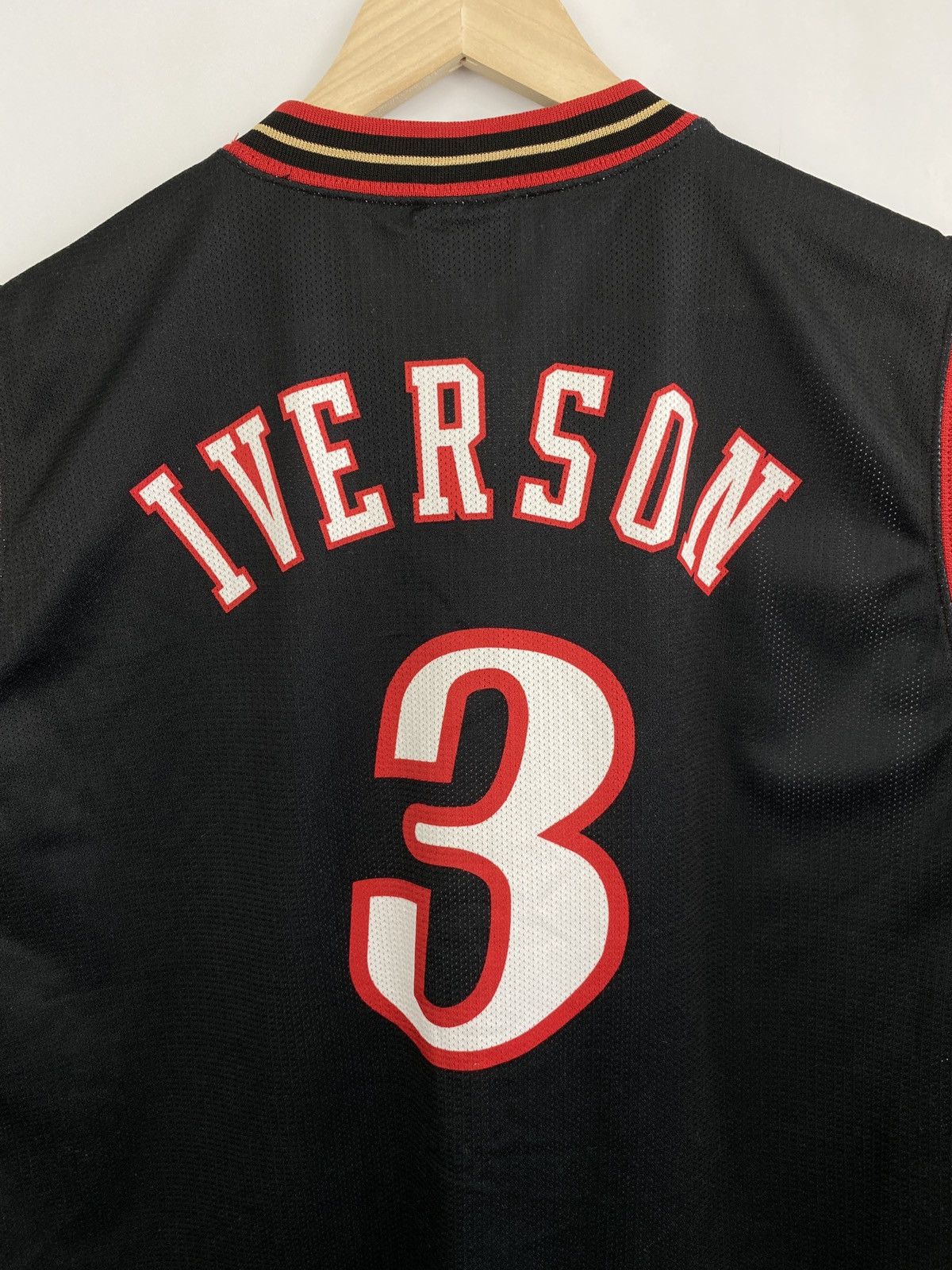 Champion Vintage Champion Philadelphia Sixers Allen Iverson #3 Jersey Size US XL / EU 56 / 4 - 10 Thumbnail